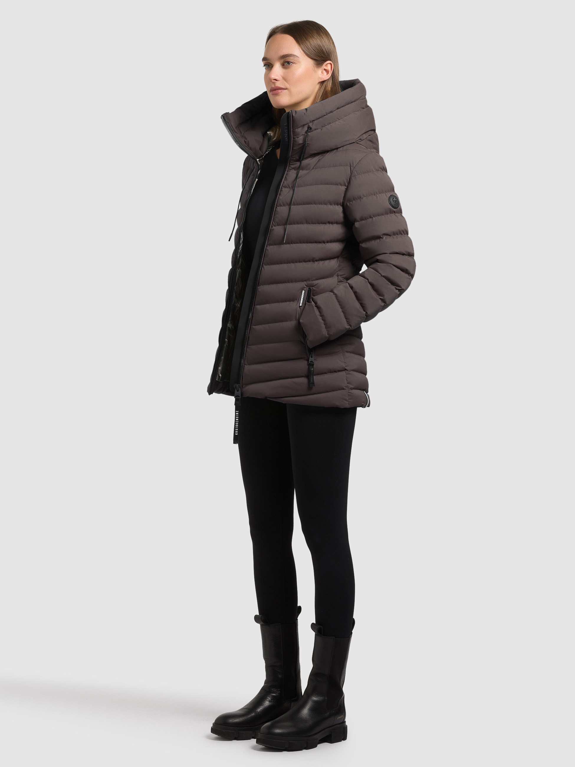 khujo Steppjacke »PACE2«, mit Kapuze