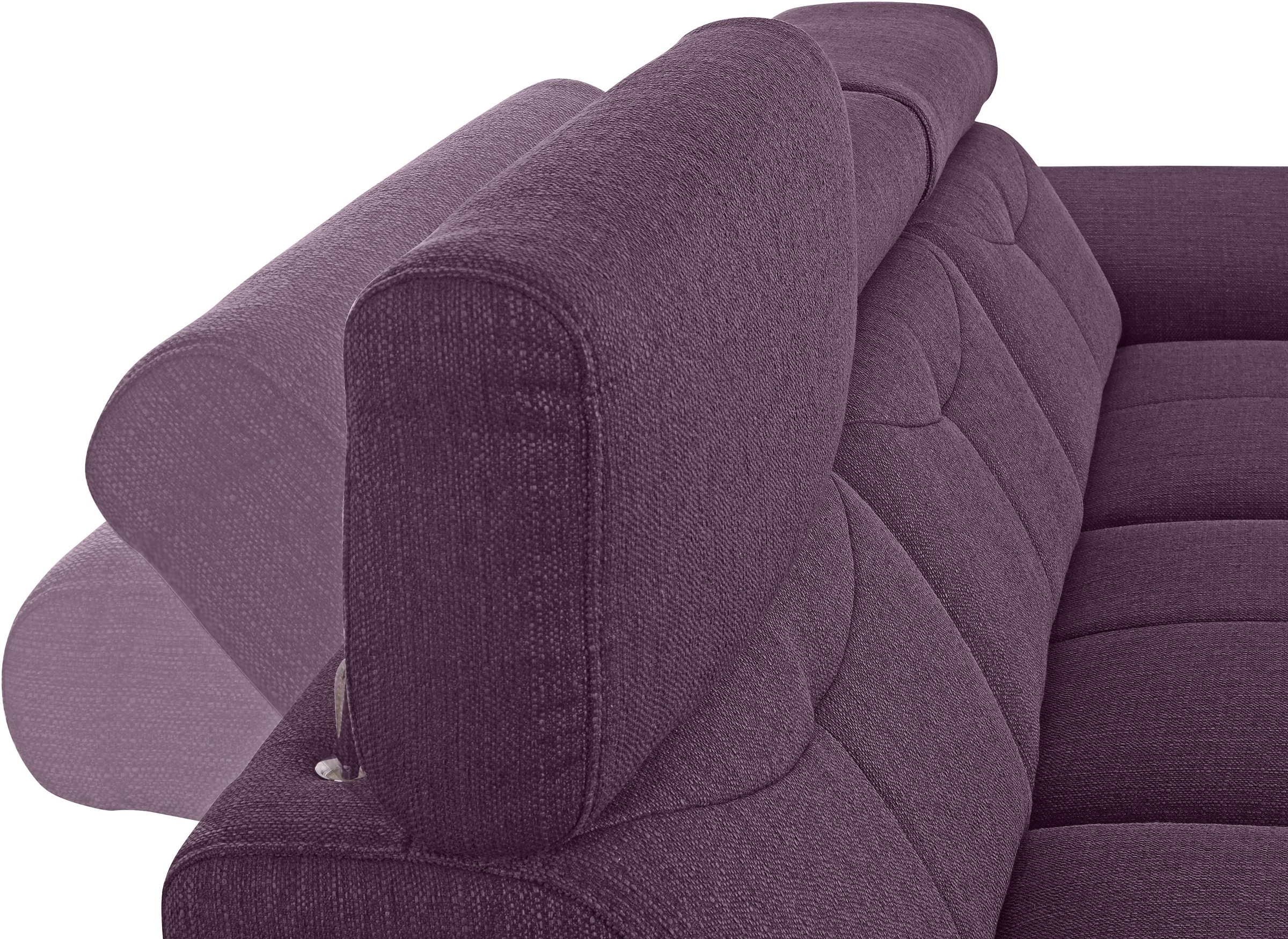 exxpo - sofa fashion Ecksofa »Spring, super bequem, mit Armteil- und Kopfteilfunktion, OTTOs Choice«, L-Form, wahlweise mit Bettfunktion und Bettkasten