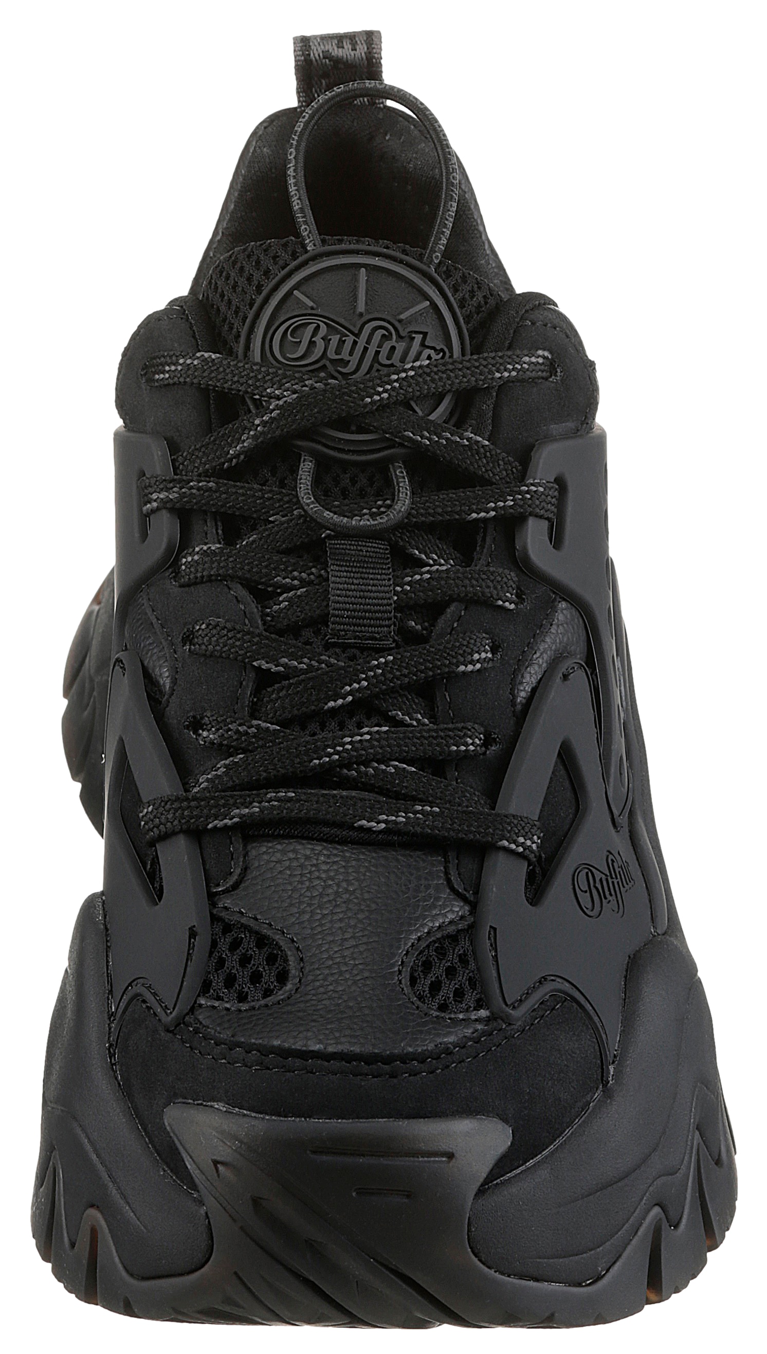 Buffalo Plateausneaker »TRAIL ONE«, Schnürschuh, Chunky Sneaker, Halbschuh mit Plateausohle
