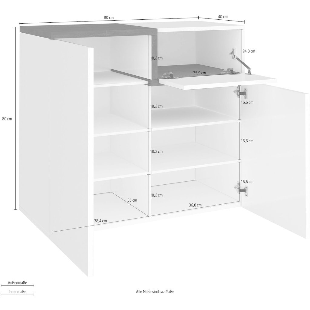 INOSIGN Schuhschrank »Zet«