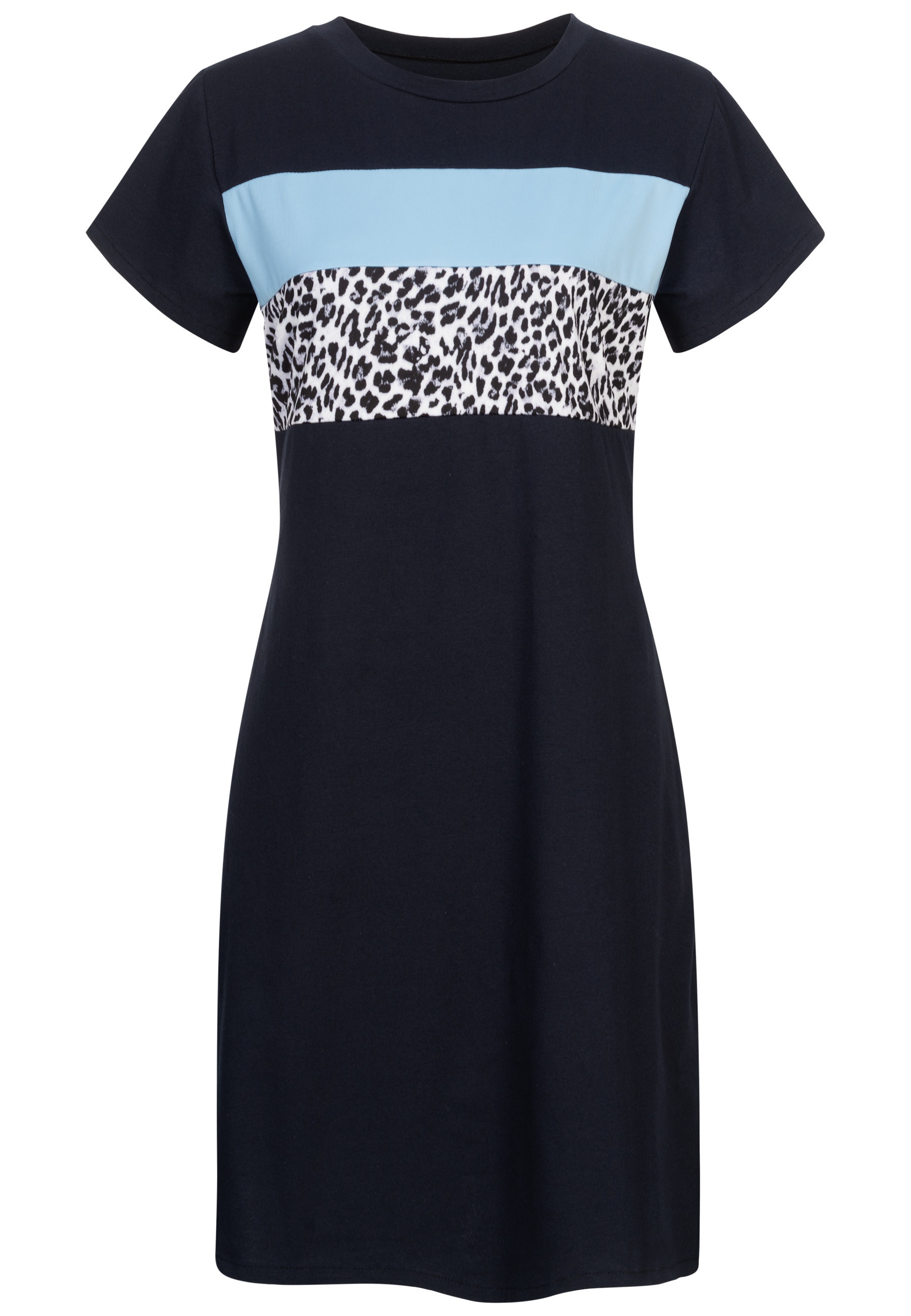 CLOUD 5IVE Shirtkleid "CLOUD 5IVE T-Shirt Dress Colorblock" 1 Stk. tlg. günstig online kaufen