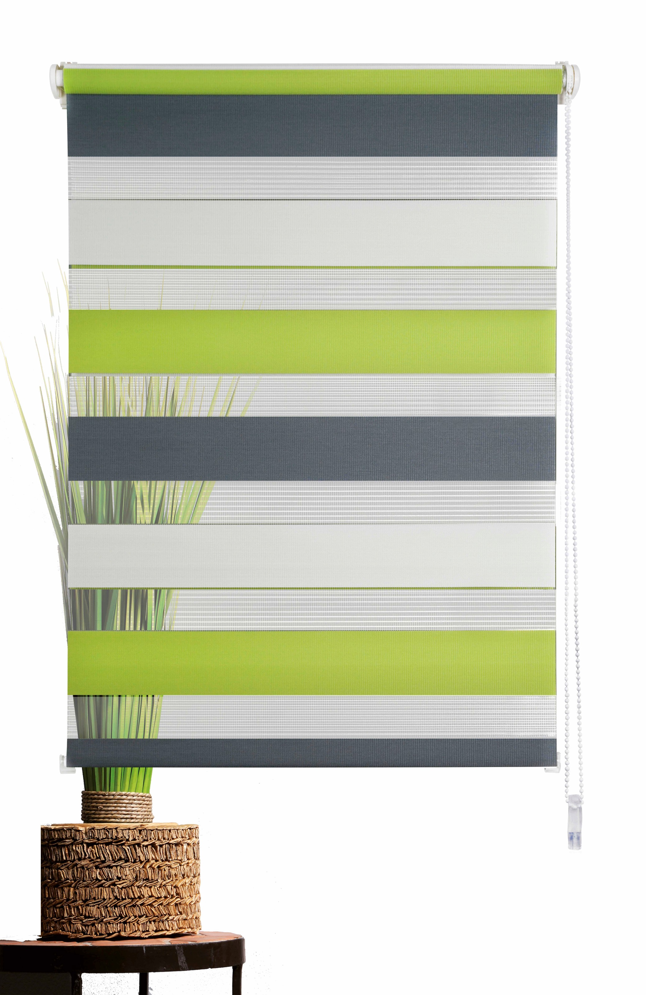 mydeco Doppelrollo "Just-Triple" Lichtschutz ohne Bohren freihängend günstig online kaufen