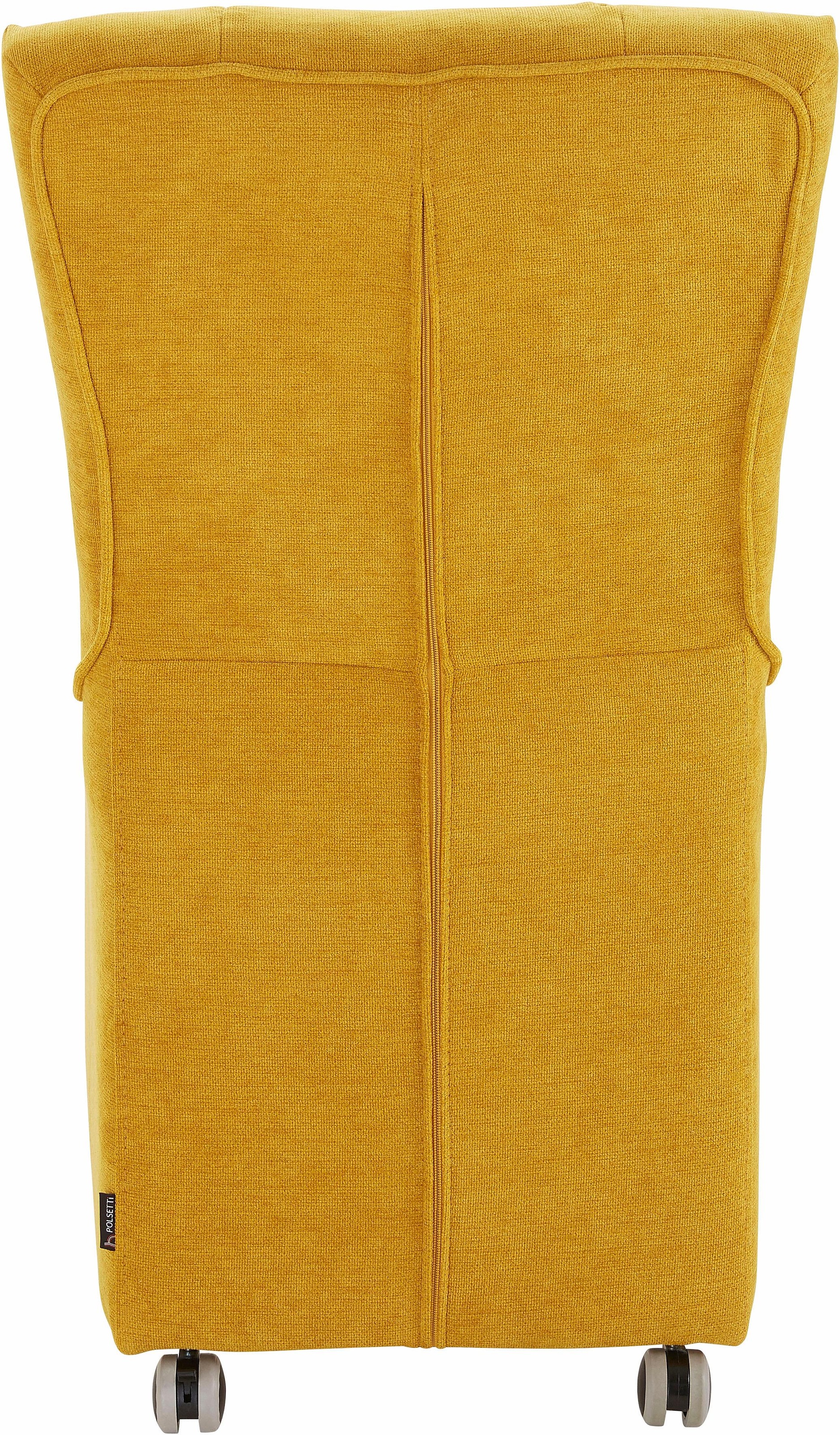 exxpo - sofa fashion Sessel »Costa, Loungesessel, Hochlehnsessel, auf Rollen, Komfortsitzhöhe 53cm«, kompakt und bequem, Breite 52 cm