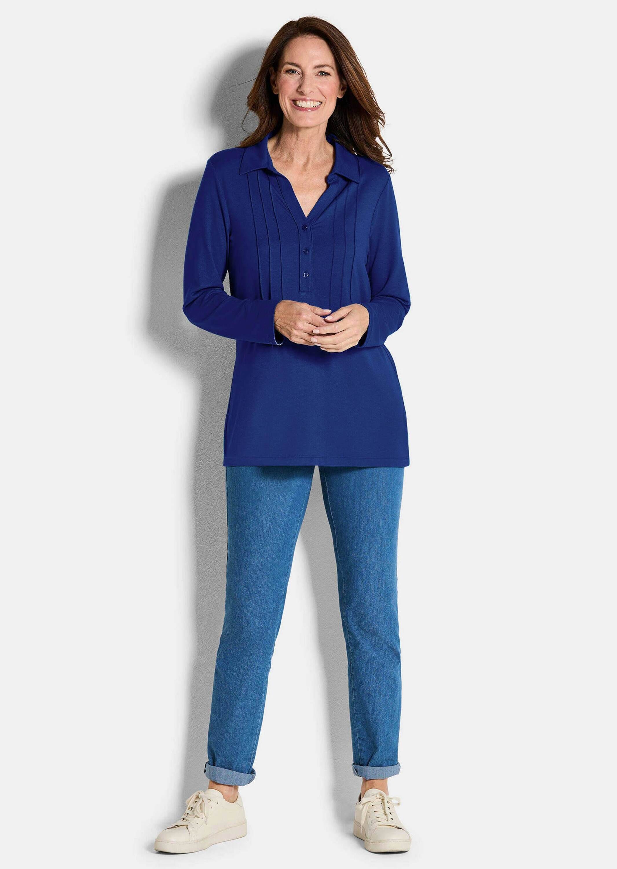 Goldner Long Sleeve Shirt Royal Blue 22 4