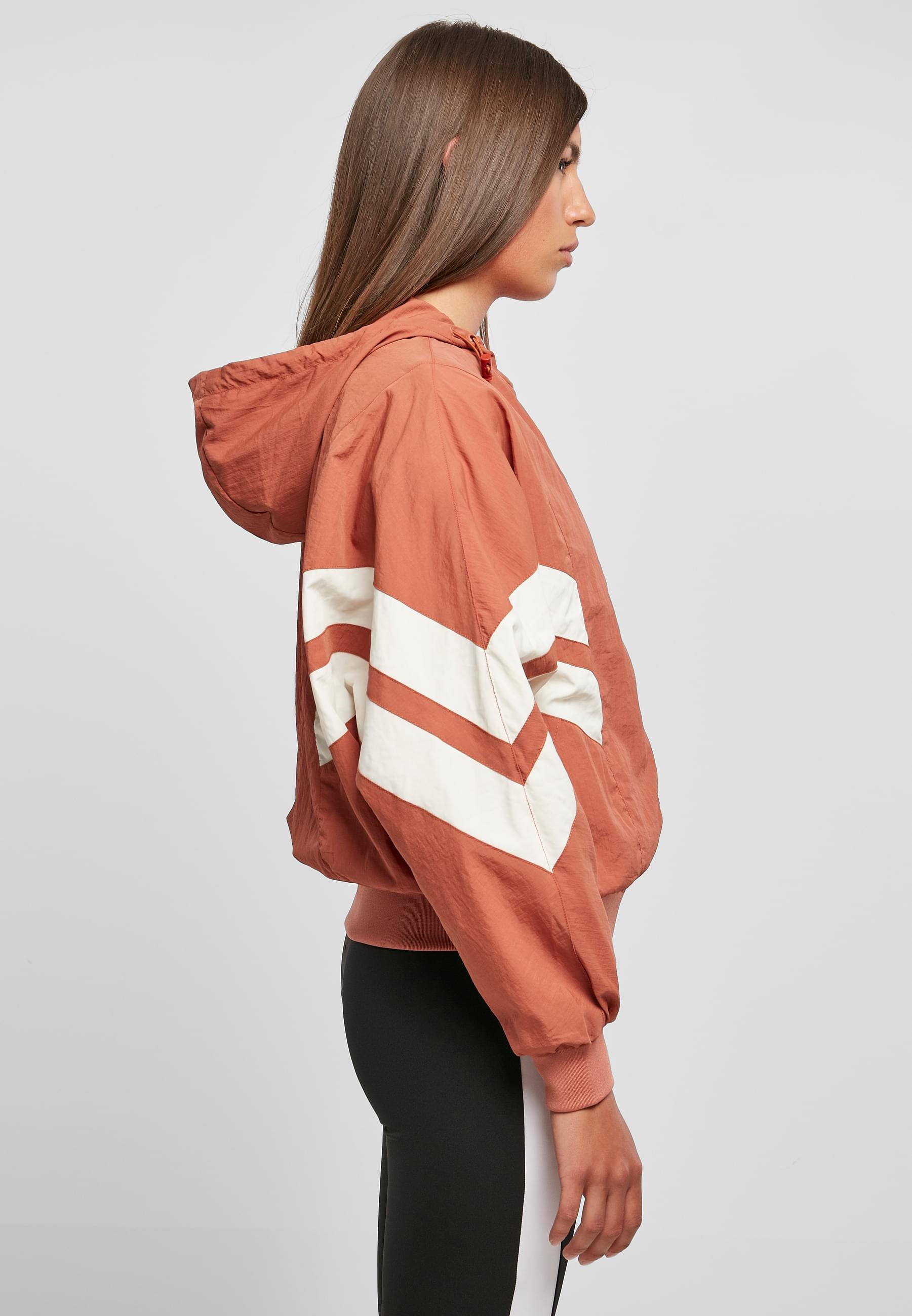 URBAN CLASSICS Allwetterjacke »Urban Classics Damen Ladies Crinkle Batwing Jacket«, (1 St.), mit Kapuze