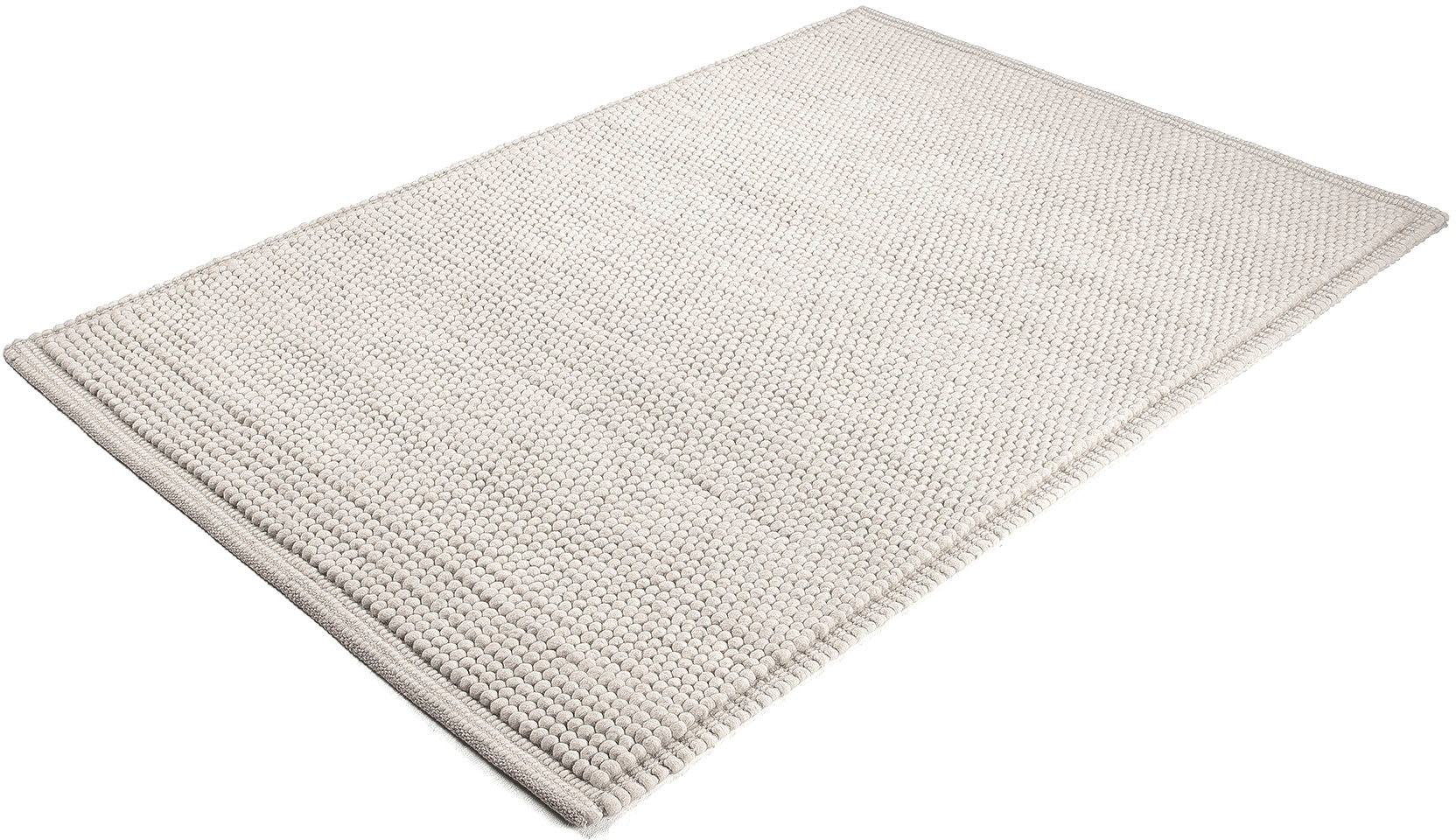 my home Wollteppich "Seebu Loop" rechteckig 10 mm Höhe reine Schurwolle, Ku günstig online kaufen