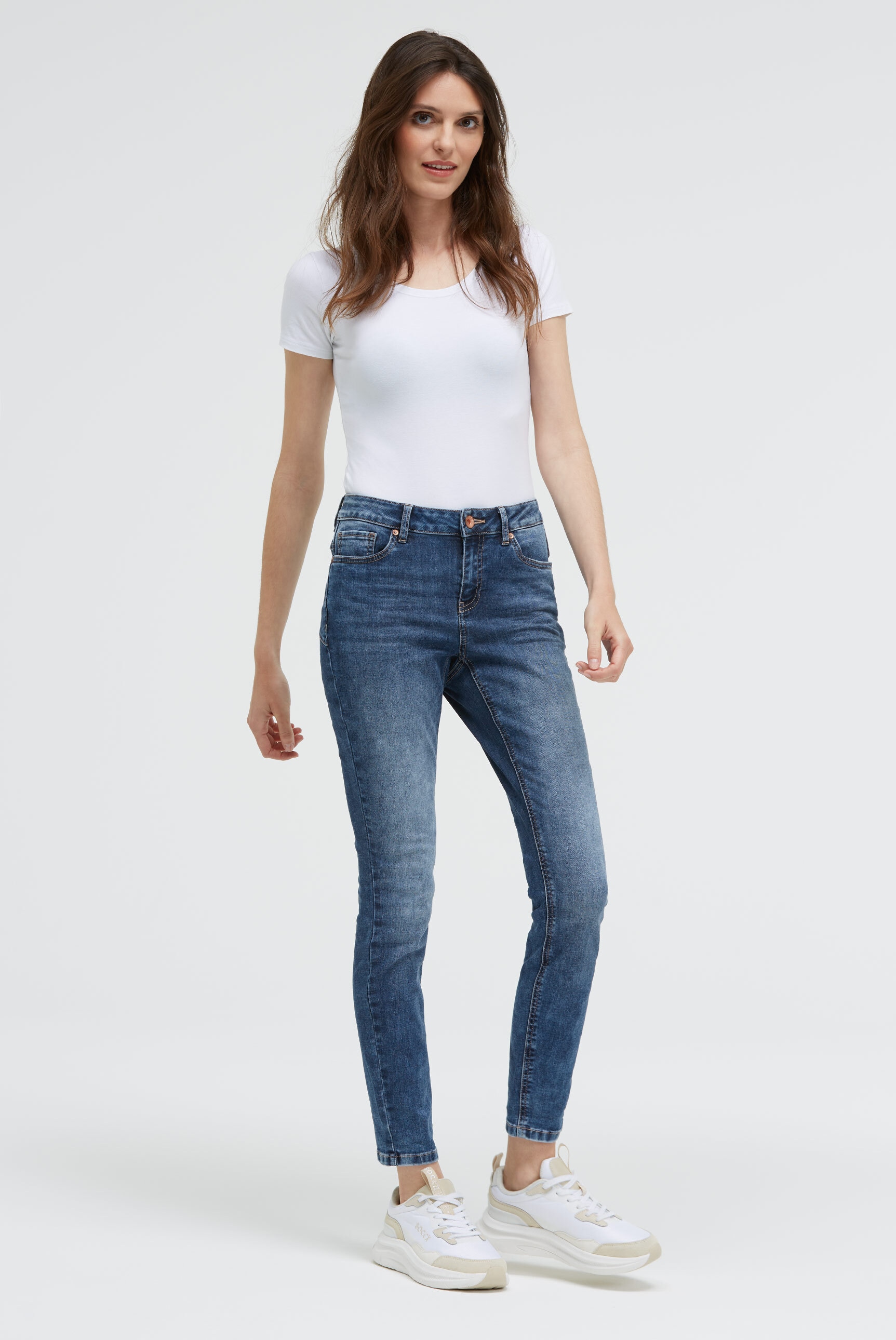 SOCCX Slim-fit-Jeans