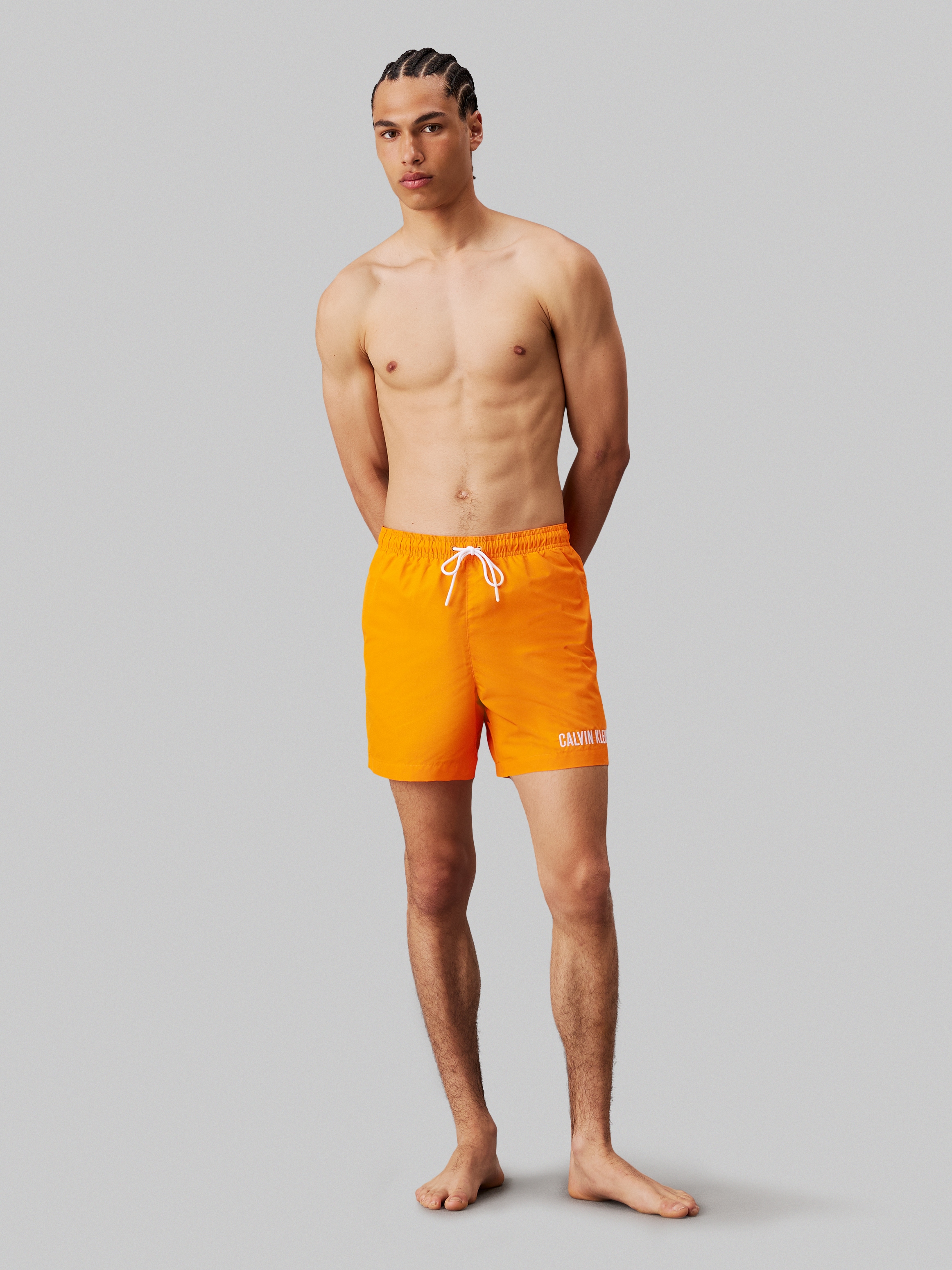 Calvin Klein Swimwear Badeshorts »MEDIUM DRAWSTRING-WR PRINT«, mit Calvin Klein-Alloverdruck