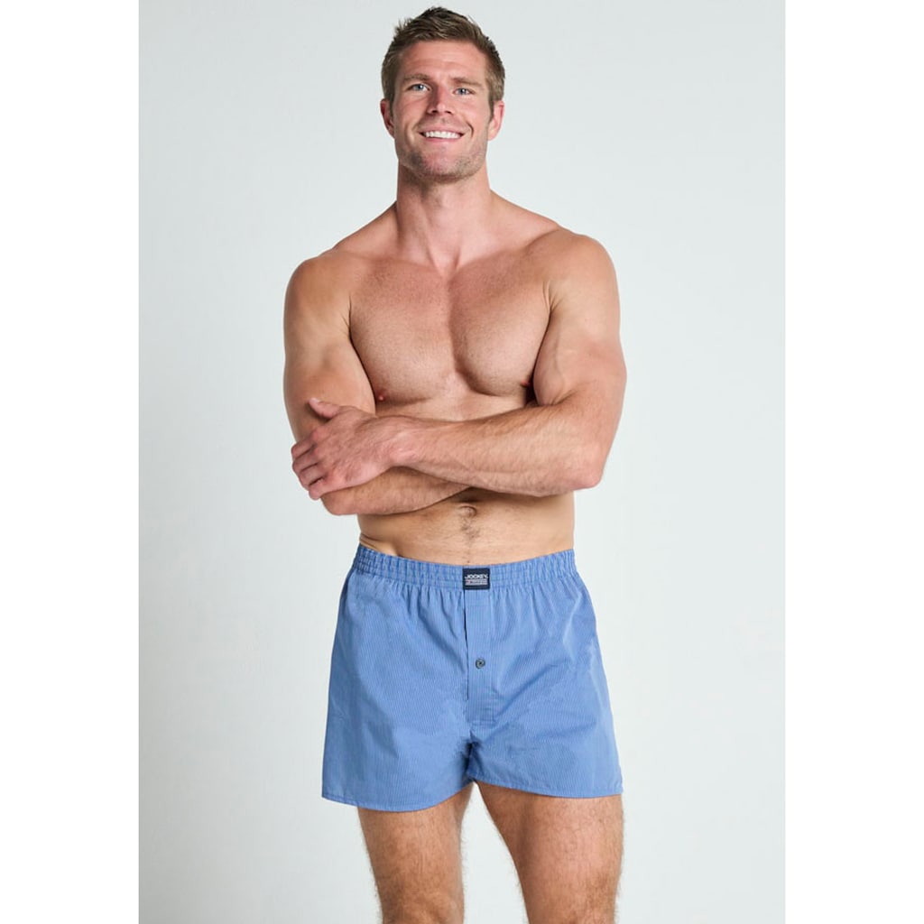 Jockey Boxershorts »Jockey«, (Packung, 2 St.), gemustert