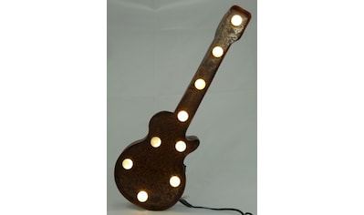 MARQUEE LIGHTS LED Dekolicht »E-Gitarre«, 9 flammig-flammig, Wandlampe, Tischlampe Old... kaufen