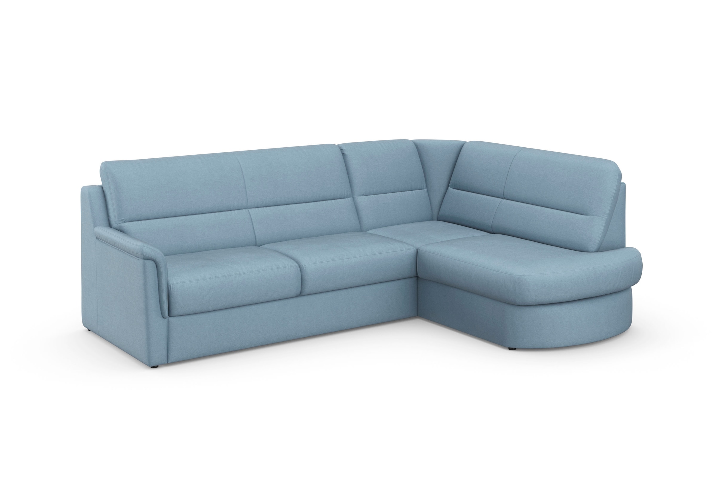 sit&more Ecksofa »Panini L-Form«, wahlweise mit Vorziehsitz und Bettkasten