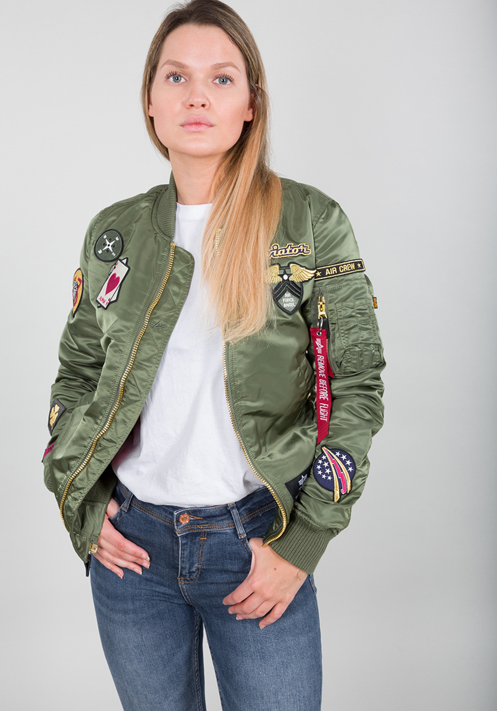 Alpha Industries Bomberjacke "Alpha Industries Women - Bomber Jackets MA-1 günstig online kaufen