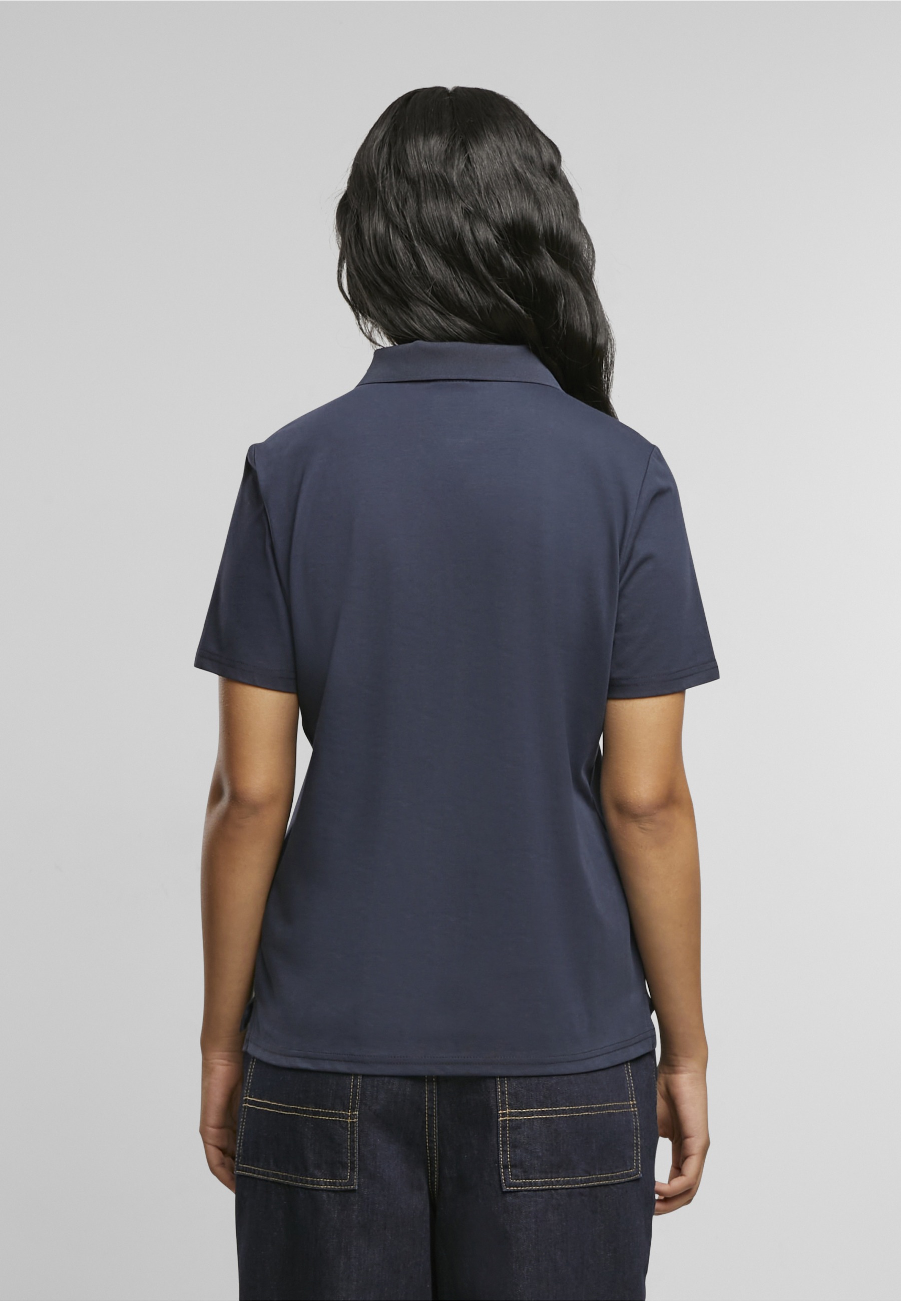 URBAN CLASSICS Poloshirt »Urban Classics Ladies Sorona Polo Tee« 1 Stk.