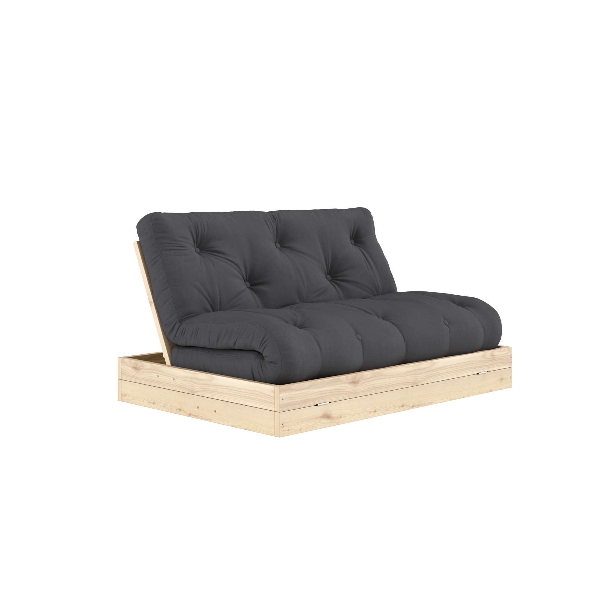 Karup Design Schlafsofa »Flip Sofabed, Made in Europe, mehrere Farben, vielseitig einsetzbar«, (B/H/T Sofa: ca 145 x 83 x 98,5 cm, Bett: ca 145 x 21 x 200 cm), inkl. handgefertigte Futonmatratze, FSC®-zertifiziertes Massivholz