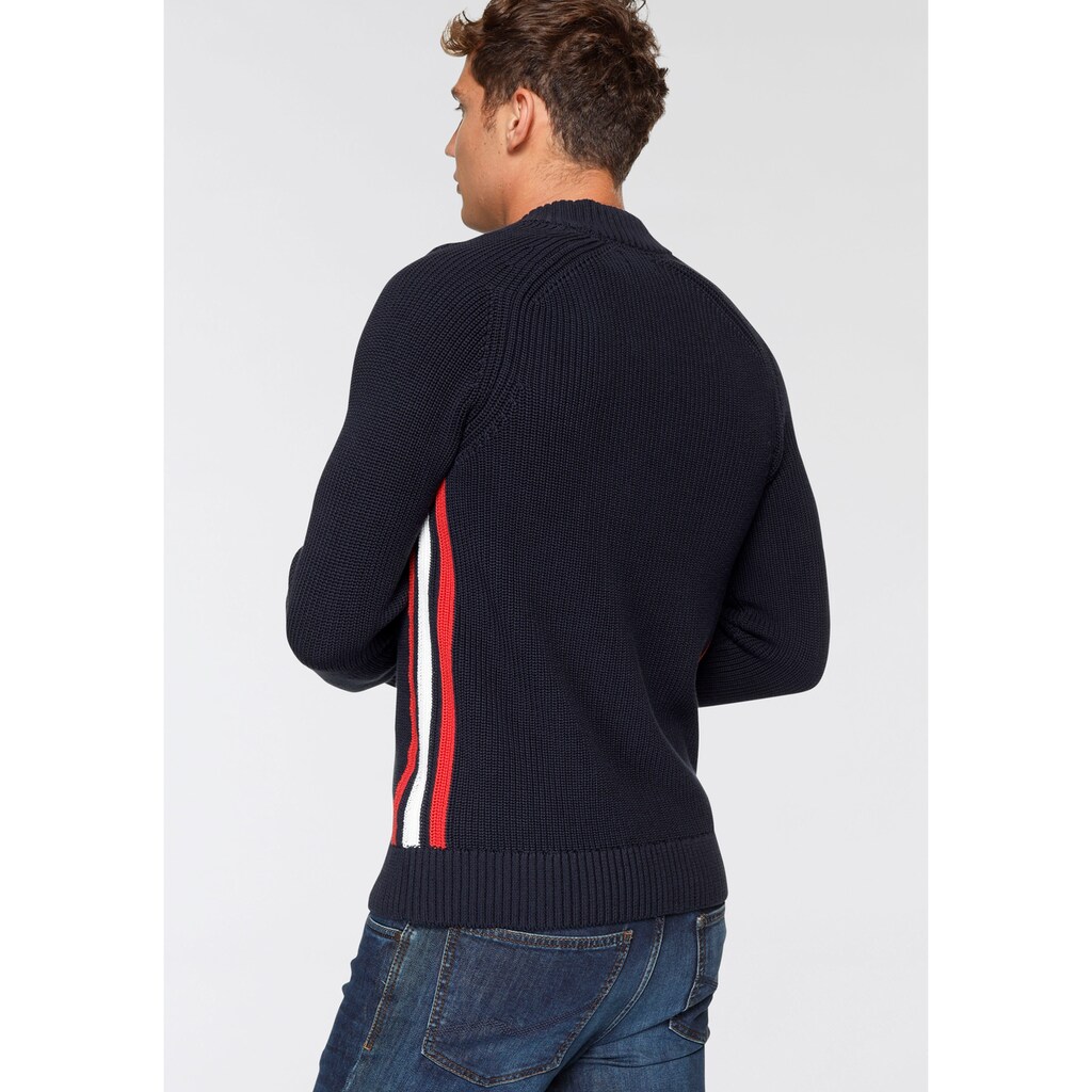 Herrenmode Strickjacken Gant Cardigan »D2. GANT RETRO SHIELD FULL ZIP« nachtblau Herrenmode Strickjacken Gant Cardigan »D2. GANT RETRO SHIELD FULL ZIP« nachtblau