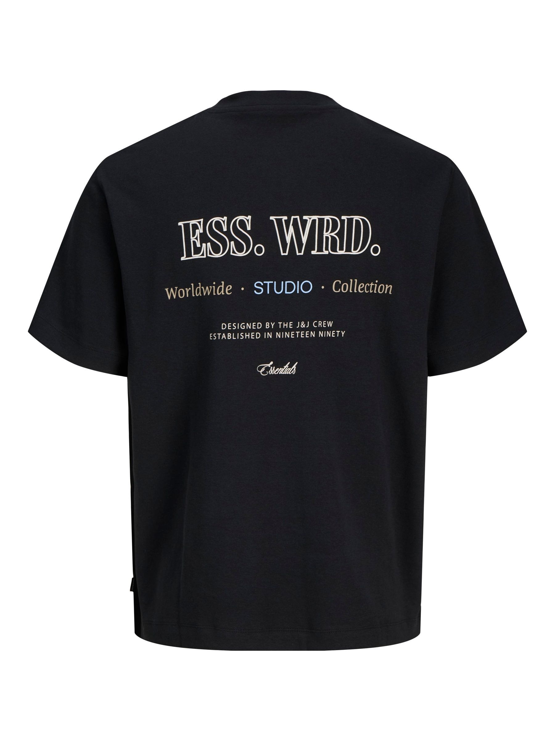 Jack & Jones PlusSize T-Shirt »JJEURBAN EDGE STUDIO TEE SS SN PLS«, mit Logobranding