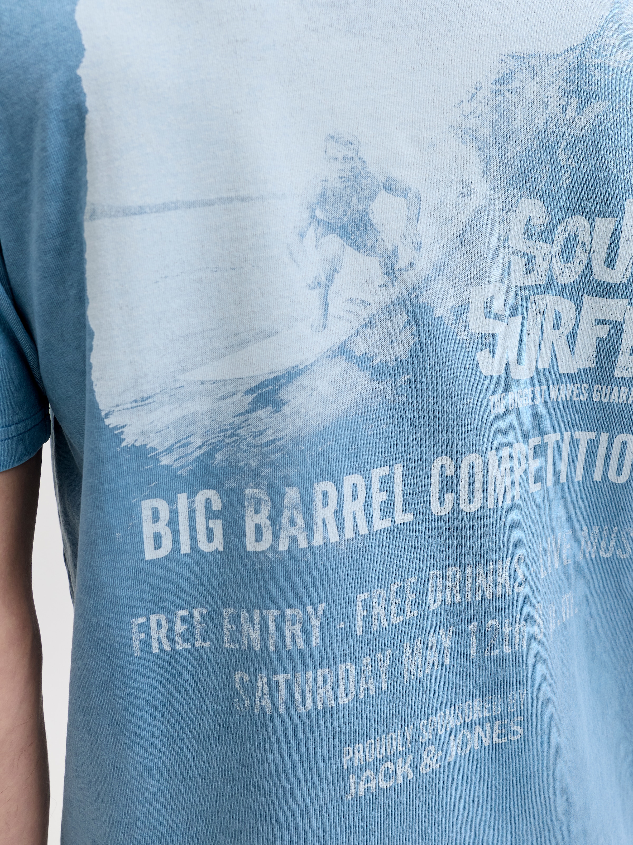 Jack & Jones T-Shirt »JPRBLUMAXWELL SS TEE« mit Print