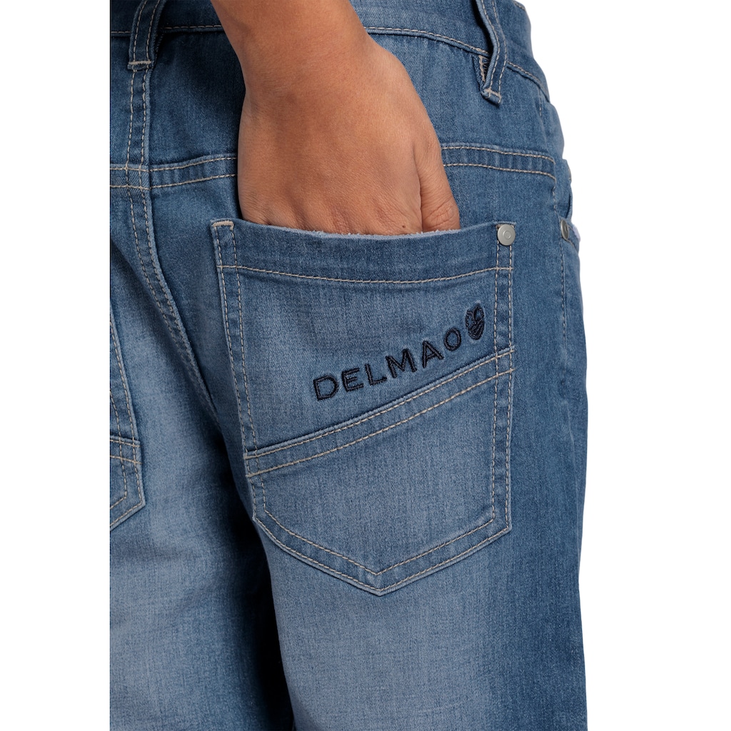 DELMAO Stretch-Jeans »für Jungen«, in bequemer Stretchqualität