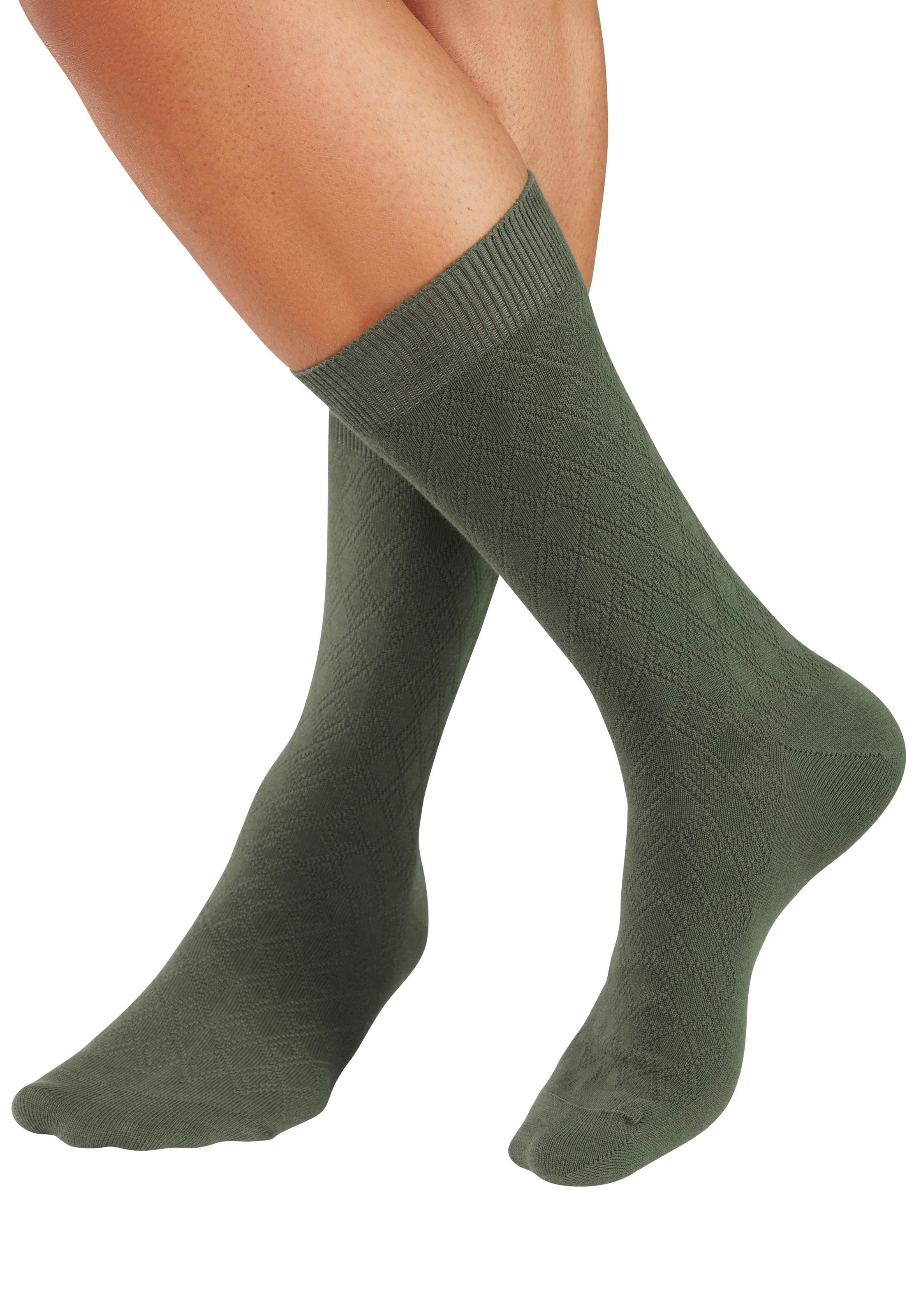 Thumbnail - H.I.S Businesssocken Packung, 5 Paar tlg. mit dezent eingestrickten Designs