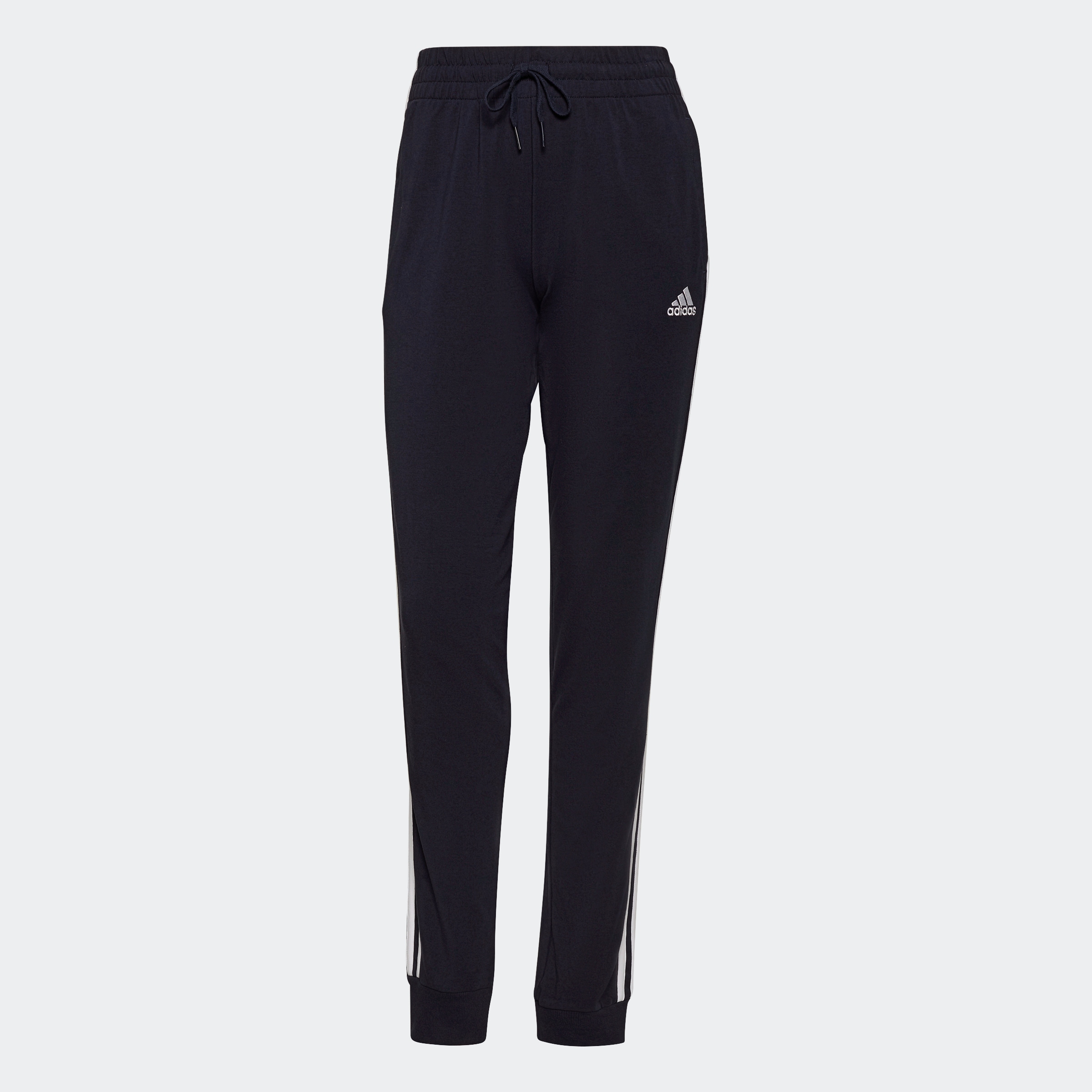 adidas Sportswear Sporthose »ESSENTIALS SINGLE JERSEY 3STREIFEN HOSE«, (1 tlg.)
