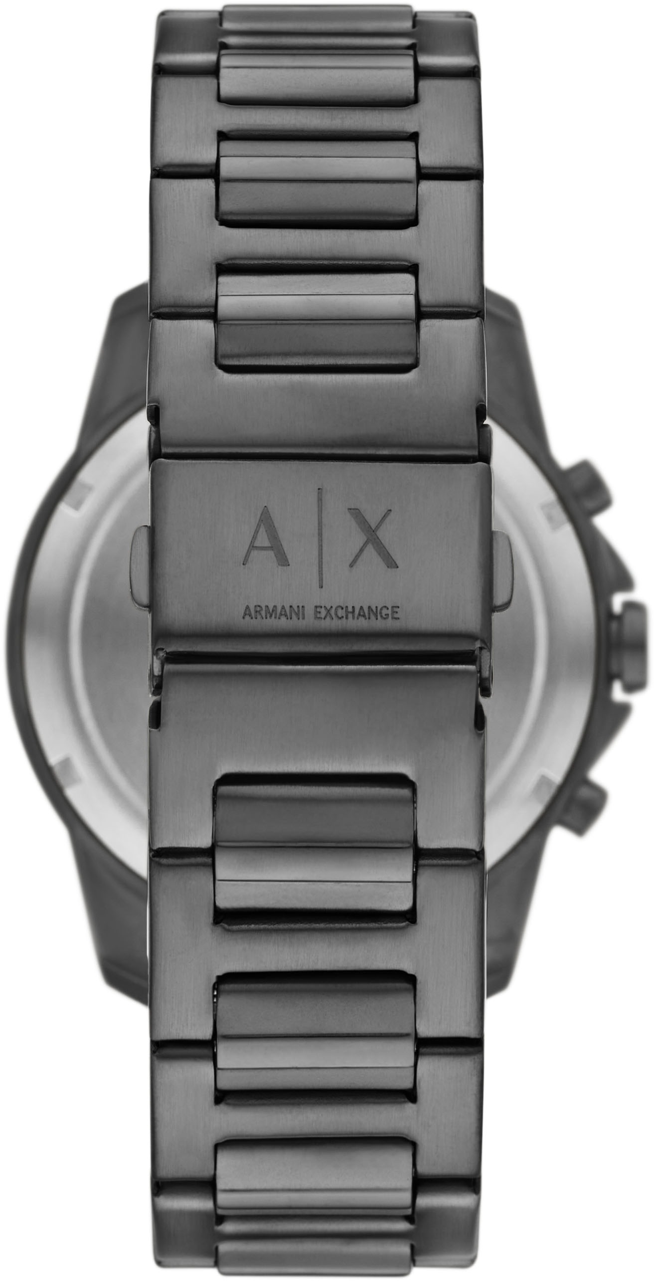 ARMANI EXCHANGE Chronograph, Quarzuhr, Armbanduhr, Herrenuhr, Edelstahlarmband, analog, Tag