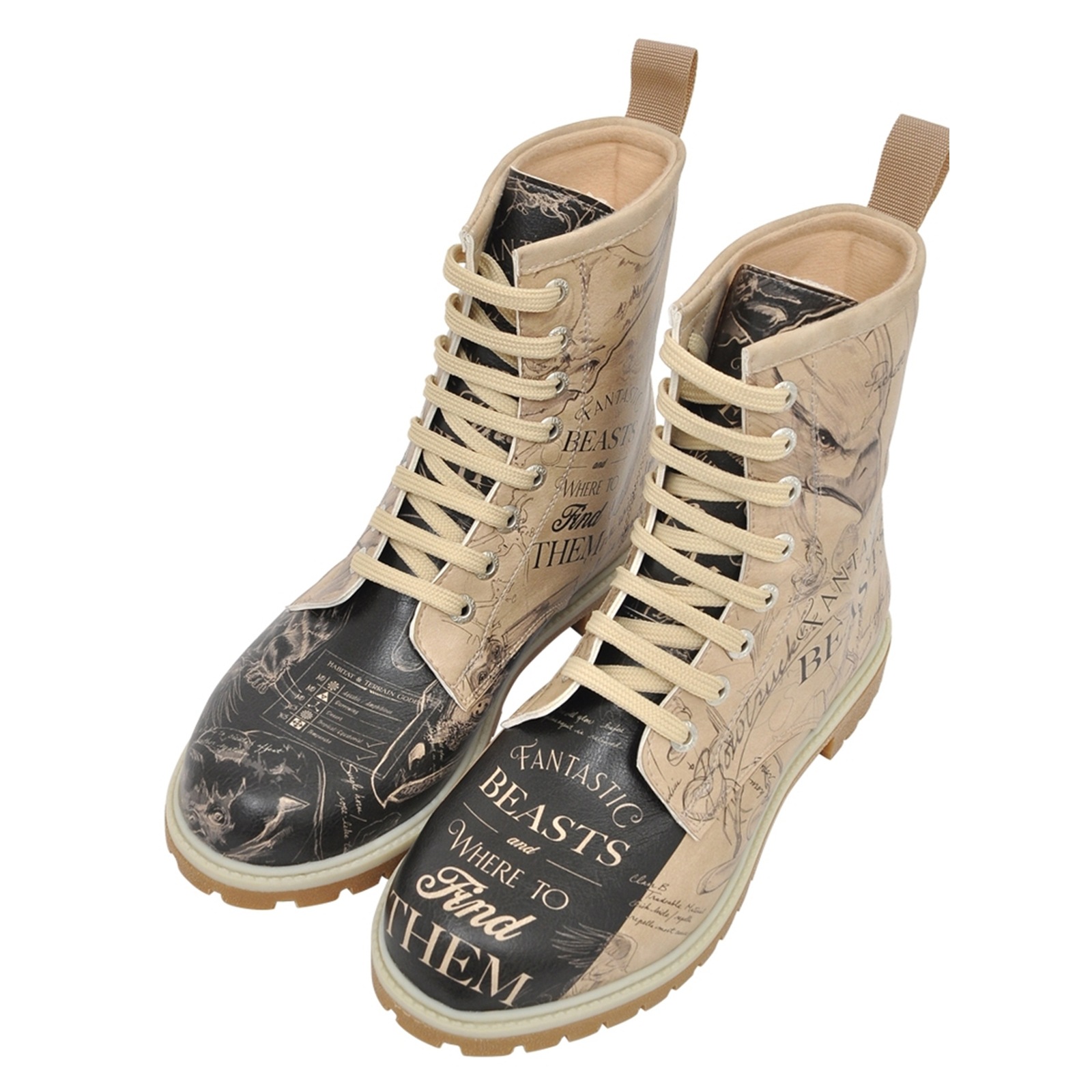 DOGO Schnürboots »Boots I Want To Be A Wizard Fantastic Beasts Damen Boots /«, Vegan
