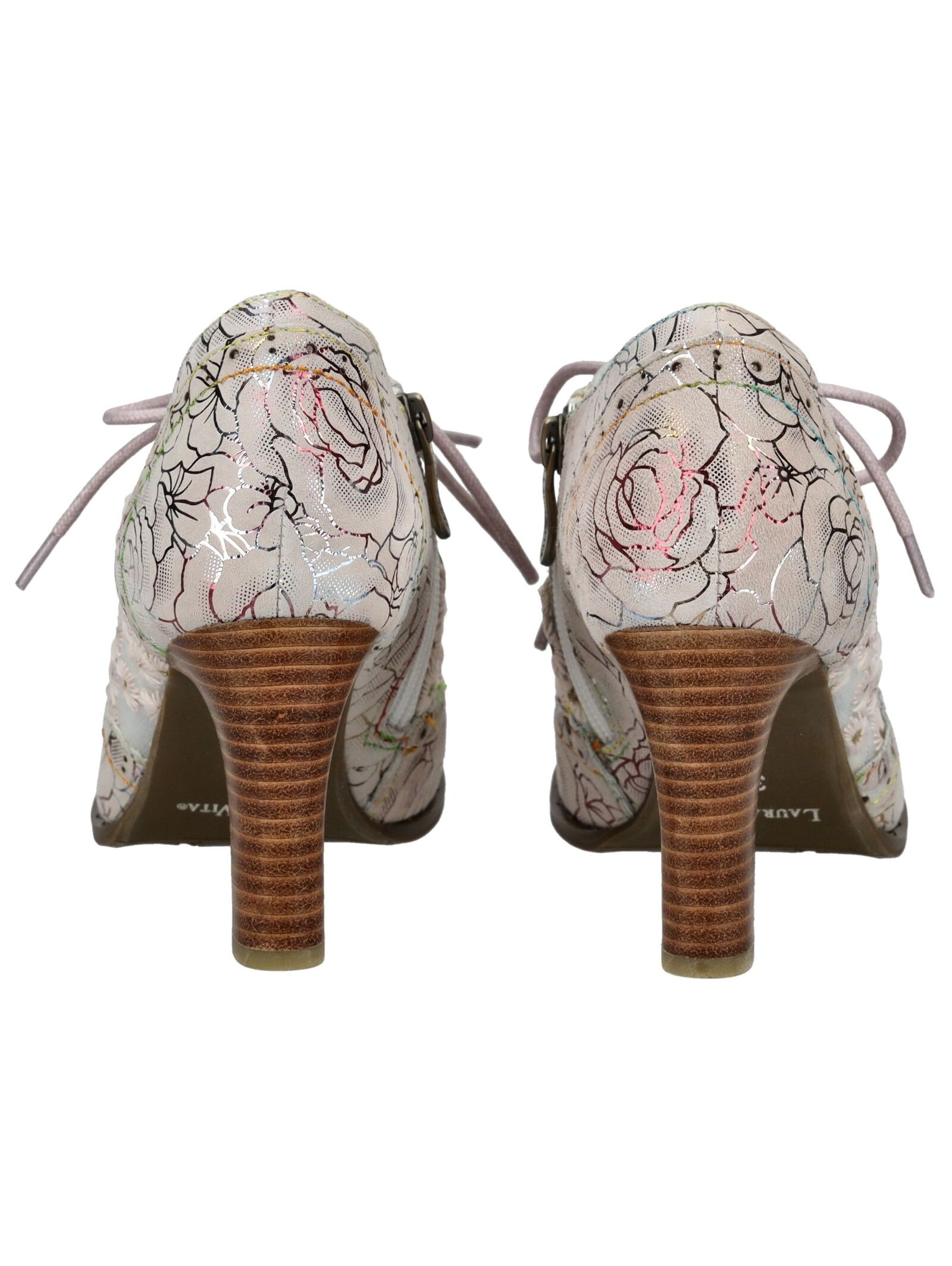 LAURA VITA Schnürpumps »LAURA VITA Pumps Leder/Textil«