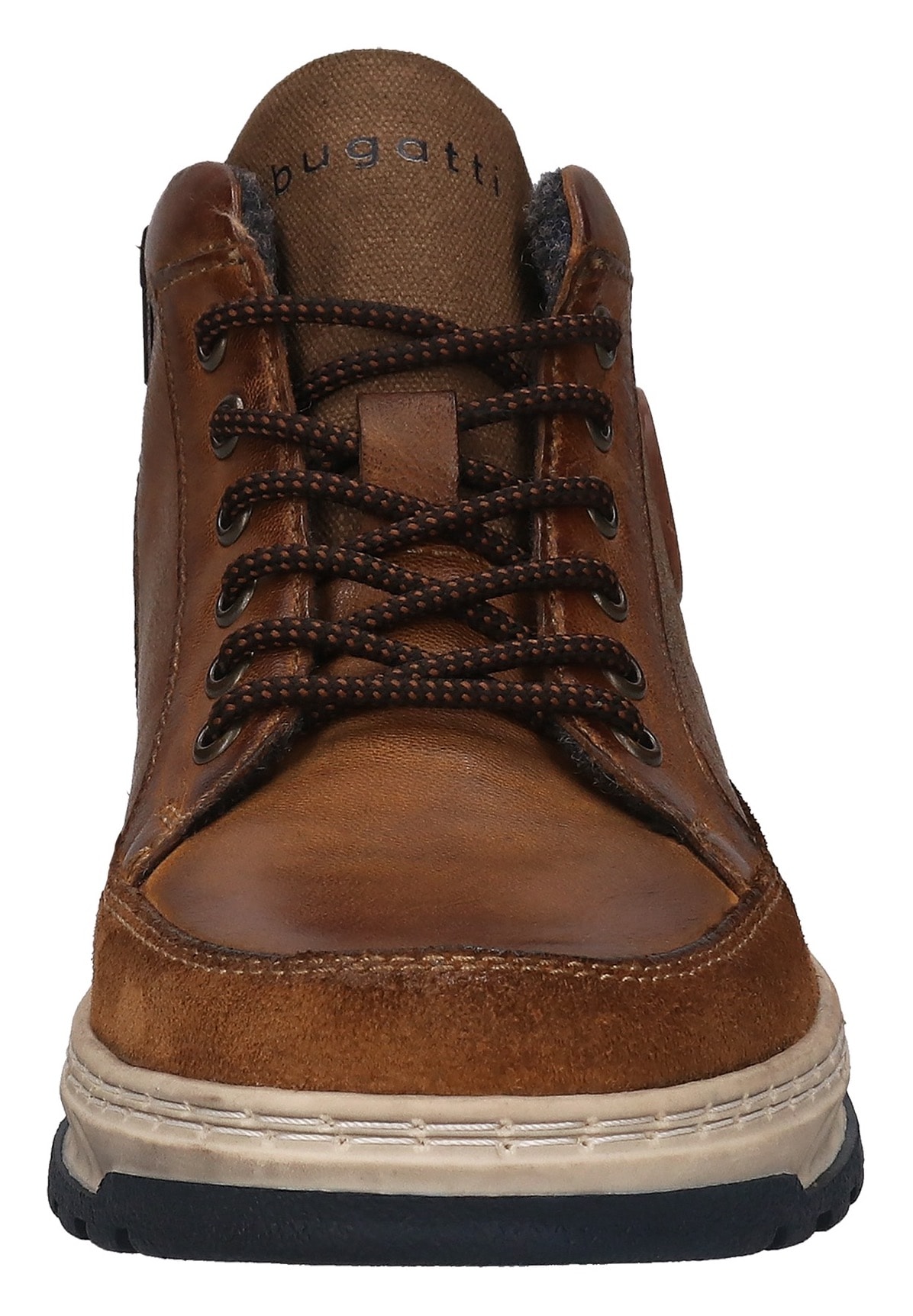 bugatti Schnürboots, High Top Sneaker, Stiefelette mit Innenreißverschluss