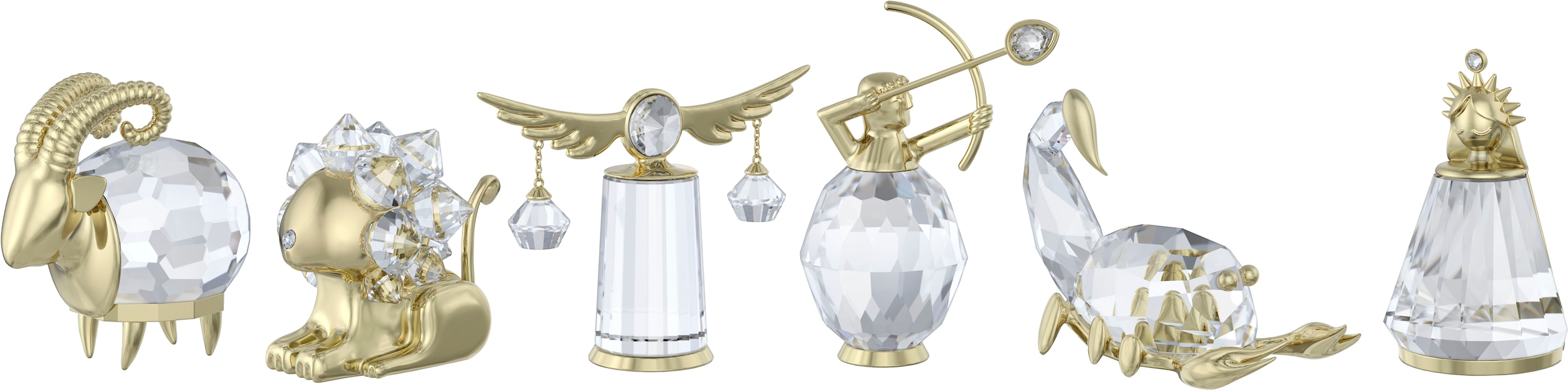 Swarovski Dekofigur »Kristallfigur Sammelfigur Zodiac Steinbock, 5678078«, Swarovski® Kristall