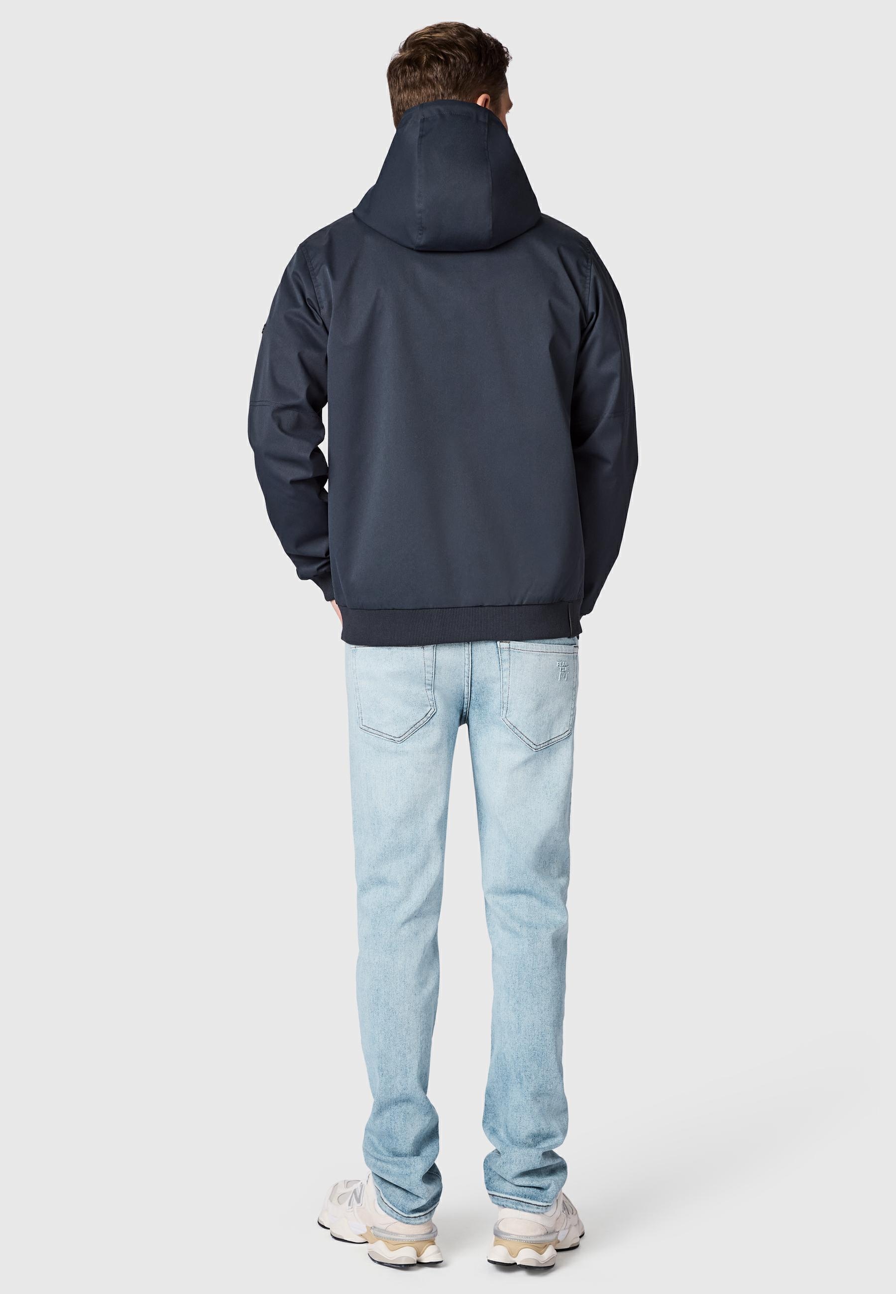 Ragwear Outdoorjacke »Stewie Twill YOUMODO« mit Kapuze stylische Herren Übergangsjacke mit großer Kapuze