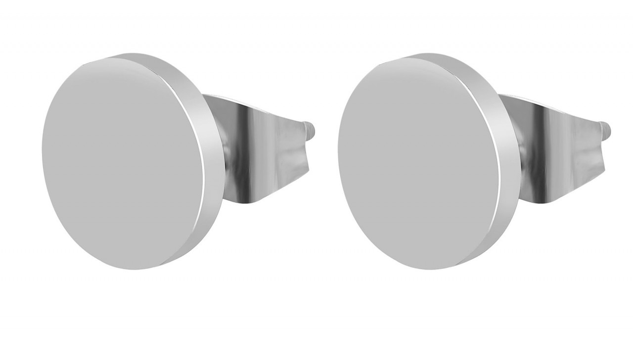 Adelia´s Paar Ohrhänger »Neuheit 2025 - Unisex Ohrstecker aus Edelstahl Ø 10 mm«
