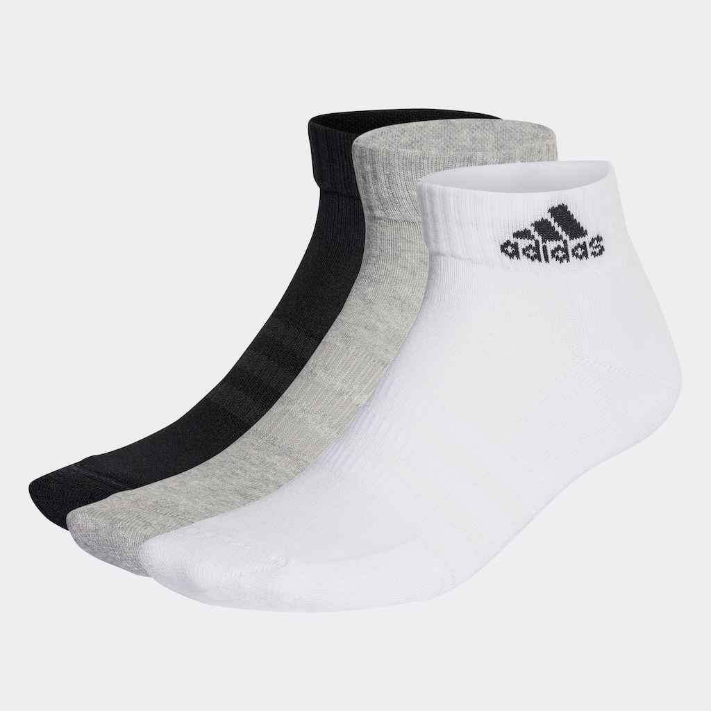 adidas Performance Sportsocken »CUSHIONED SPORTSWEAR ANKLE SOCKEN, 3 PAAR«, (3 Paar)