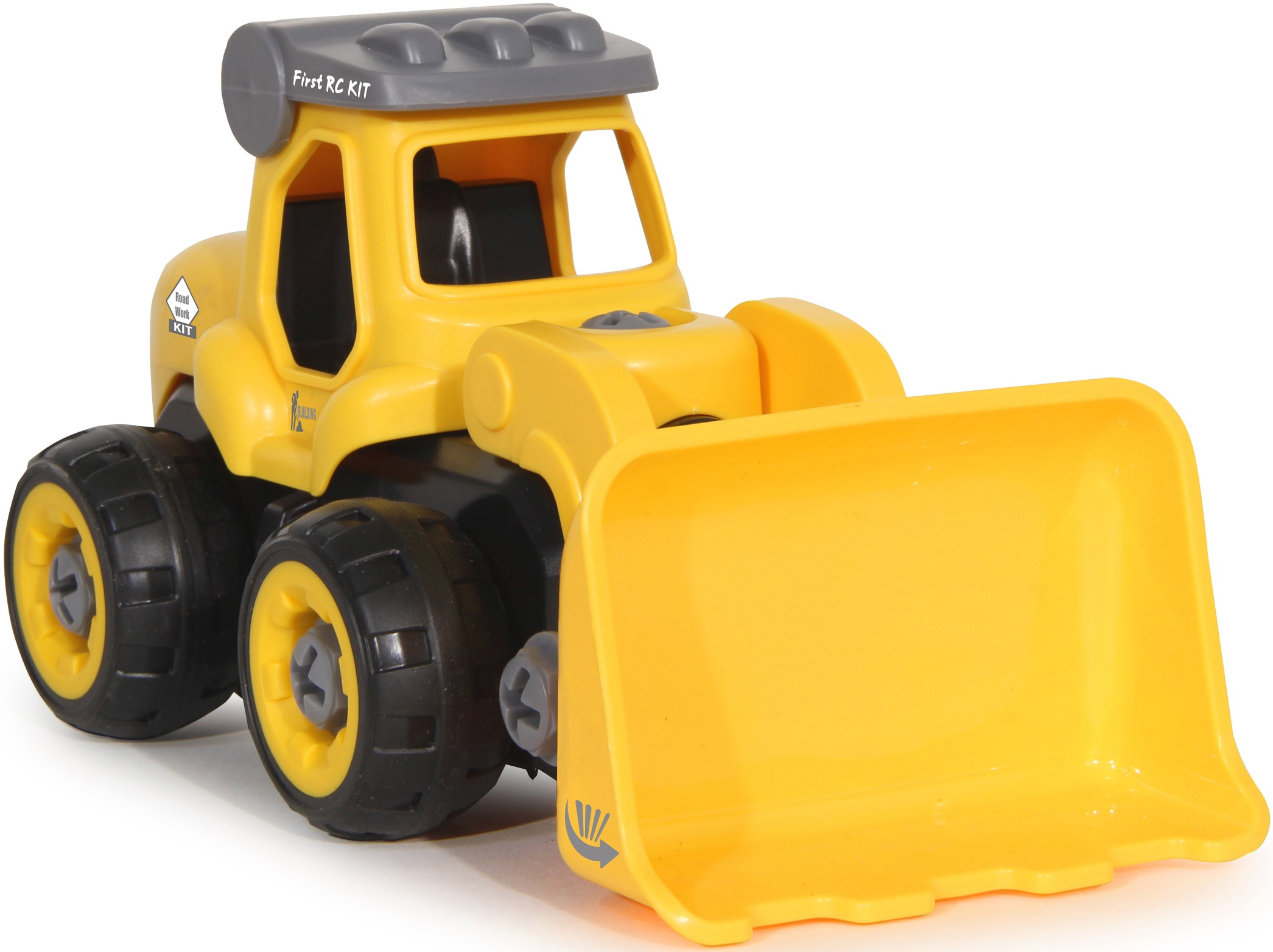 Jamara RC-Bagger »First RC - Radlader«, (27 tlg.), mit Akkuschrauber