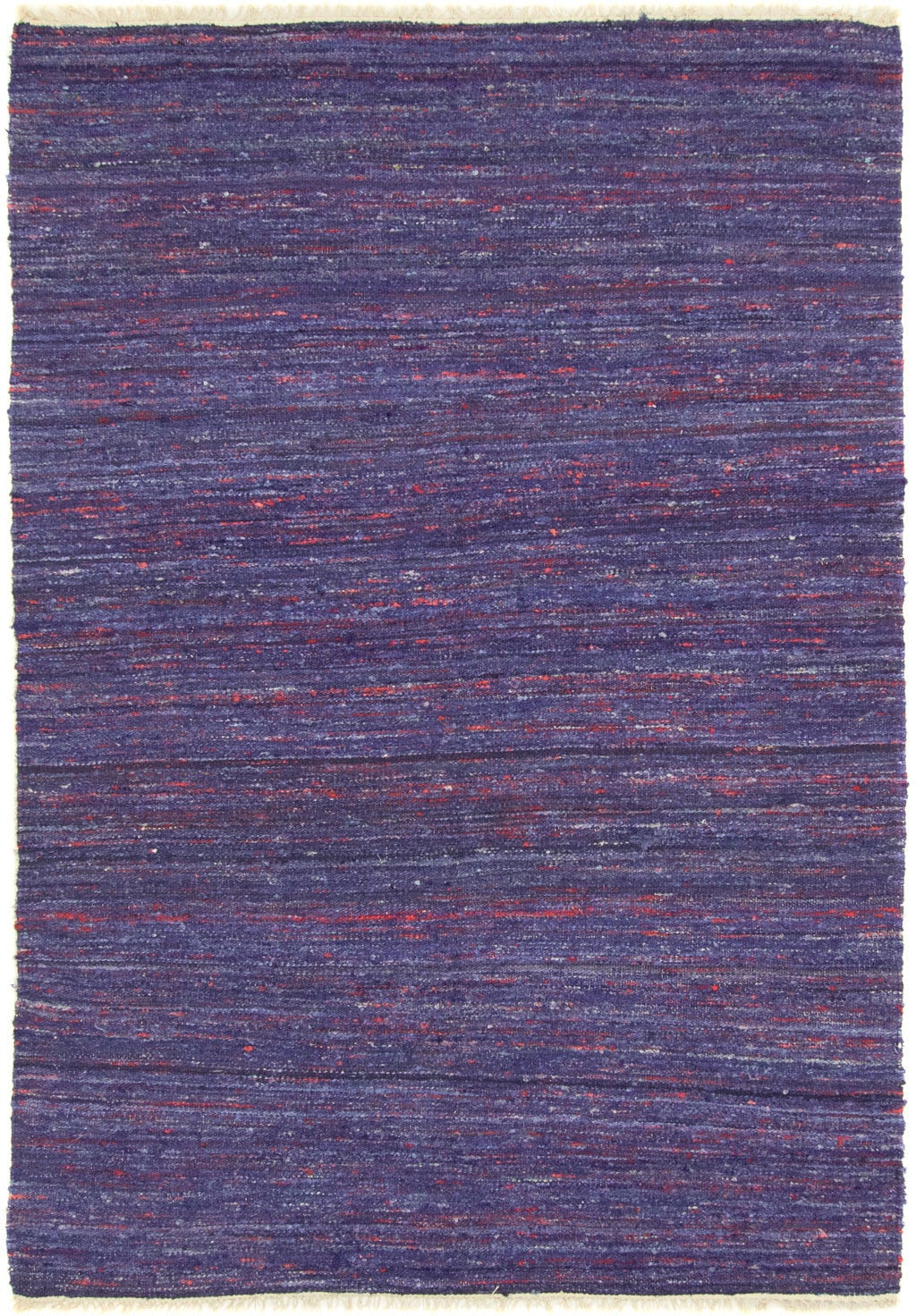morgenland Wollteppich »Einfarbig Viola 300 x 200 cm«, rechteckig, Kurzflor