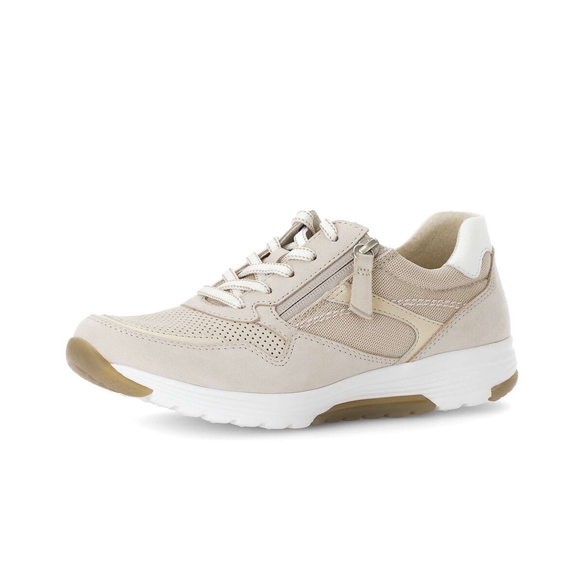 Gabor Sneaker "Sneaker low Materialmix Leder/Lederimitat" günstig online kaufen