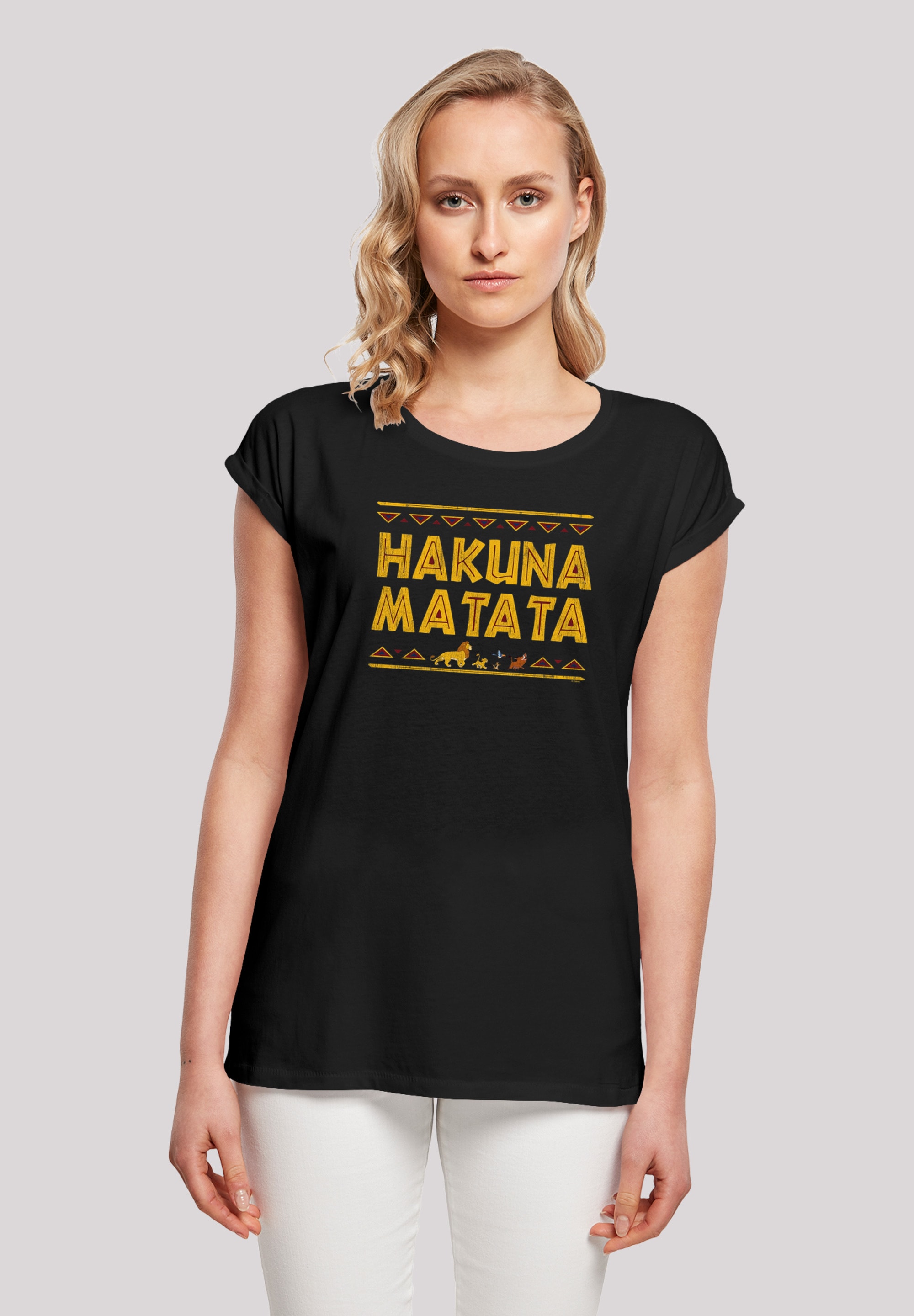 T-Shirt »T-Shirt Disney König der Löwen Hakuna Matata«, Print