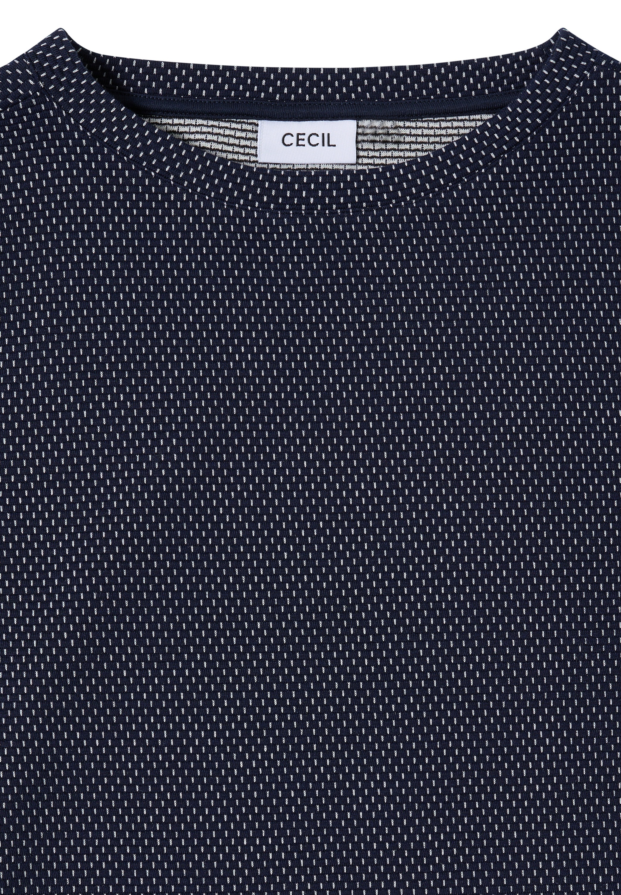 Cecil Langarmshirt mit U-Boot-Ausschnitt