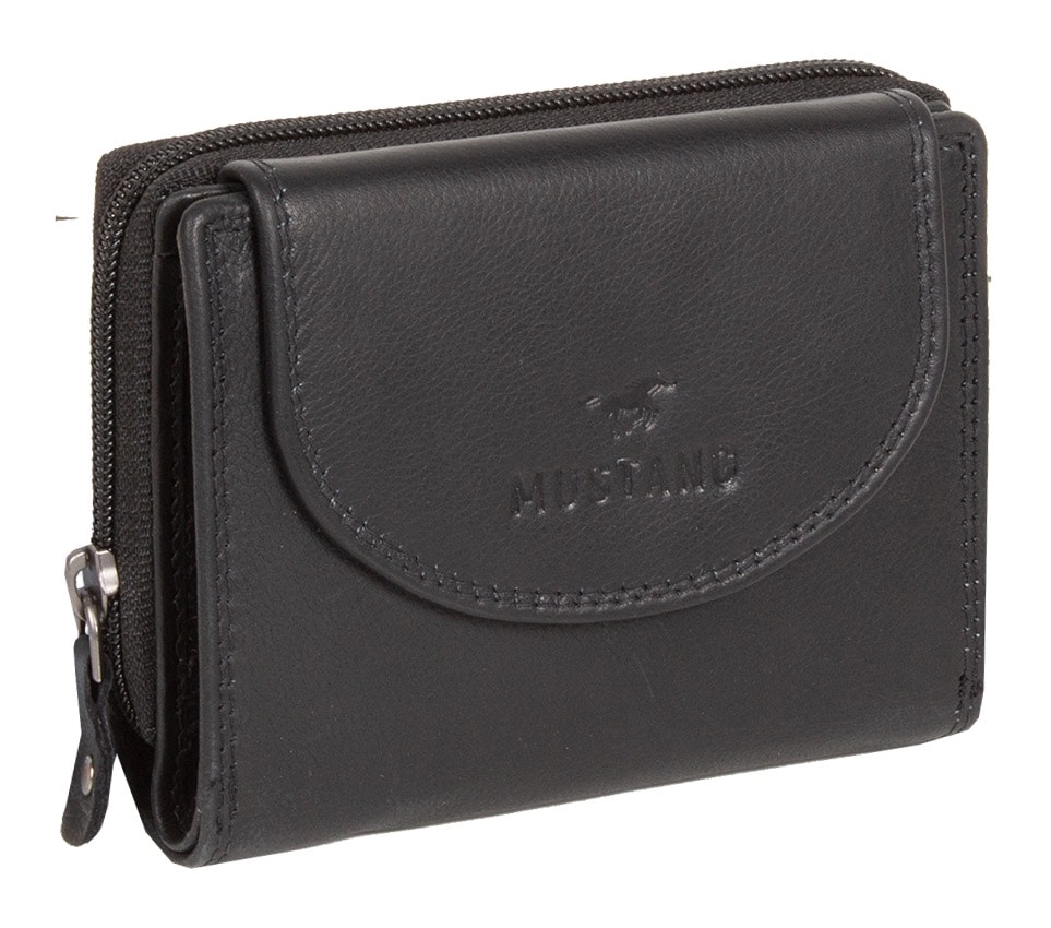 Geldbörse »Udine leather wallet top opening«, im praktischen Format