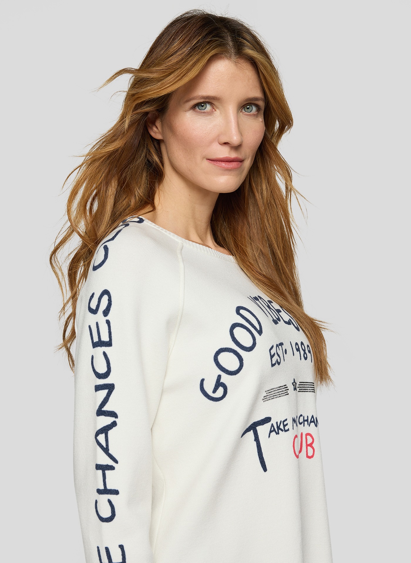 RABE Pullover Sweater White 44 3