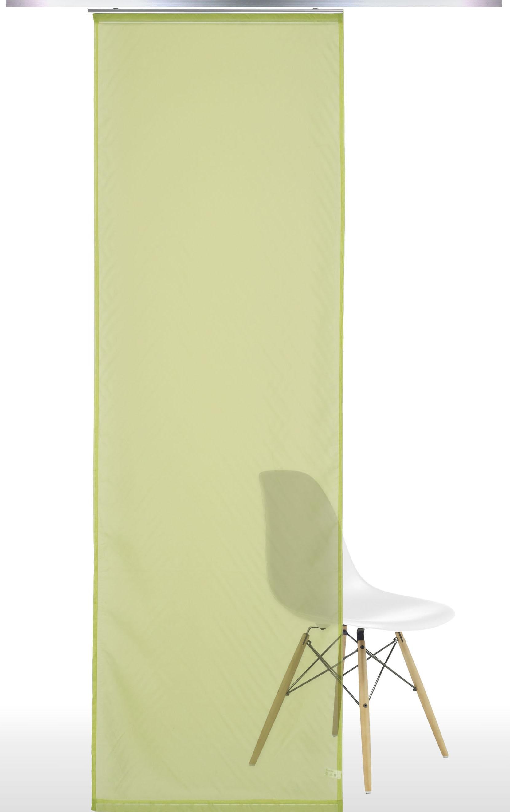 Liedeco Schiebegardine Klettband 1 Stk. tlg. HxB: 245x60 günstig online kaufen