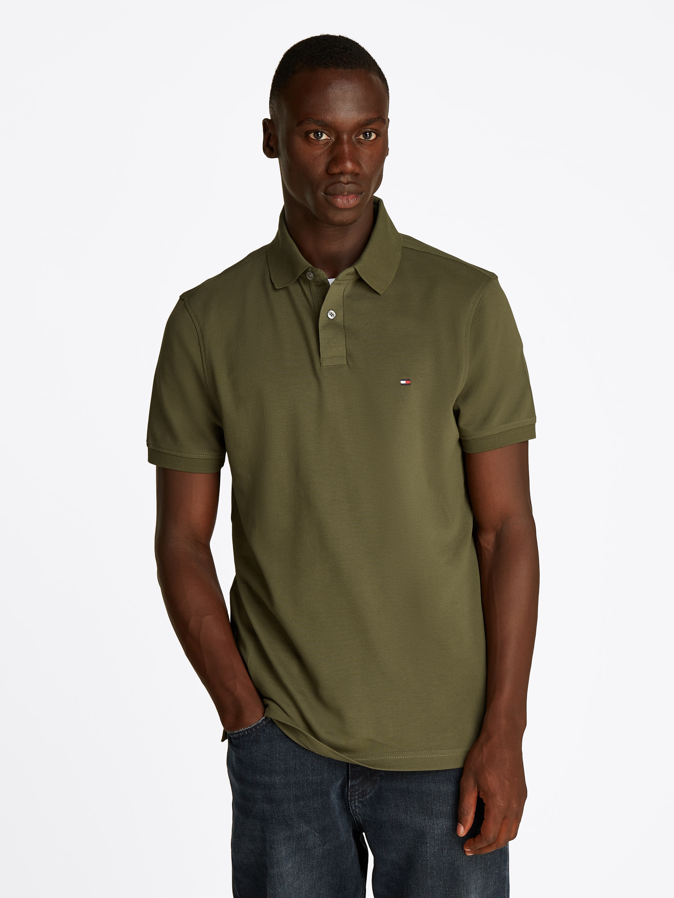 Tommy Hilfiger Poloshirt "1985 REGULAR POLO", aus Piqué günstig online kaufen