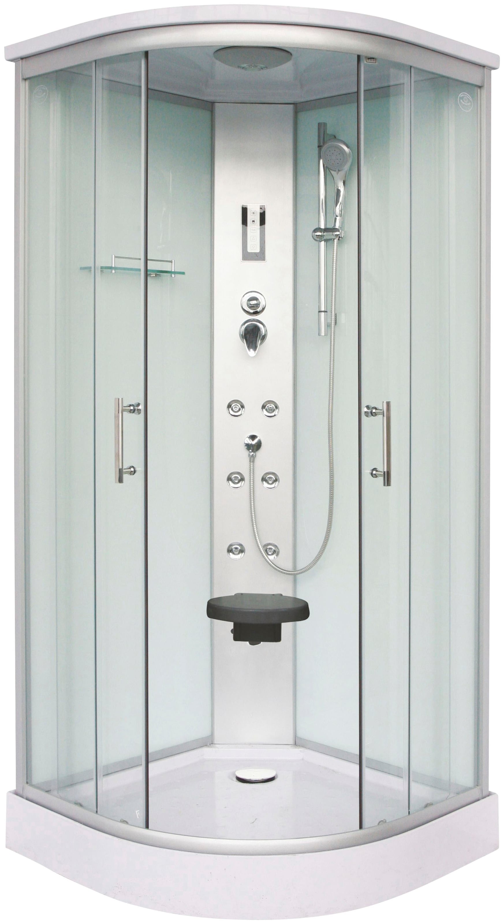 Sanotechnik Komplettdusche "Scala" 1 Stk. tlg. mit Beleuchtung und Sitz