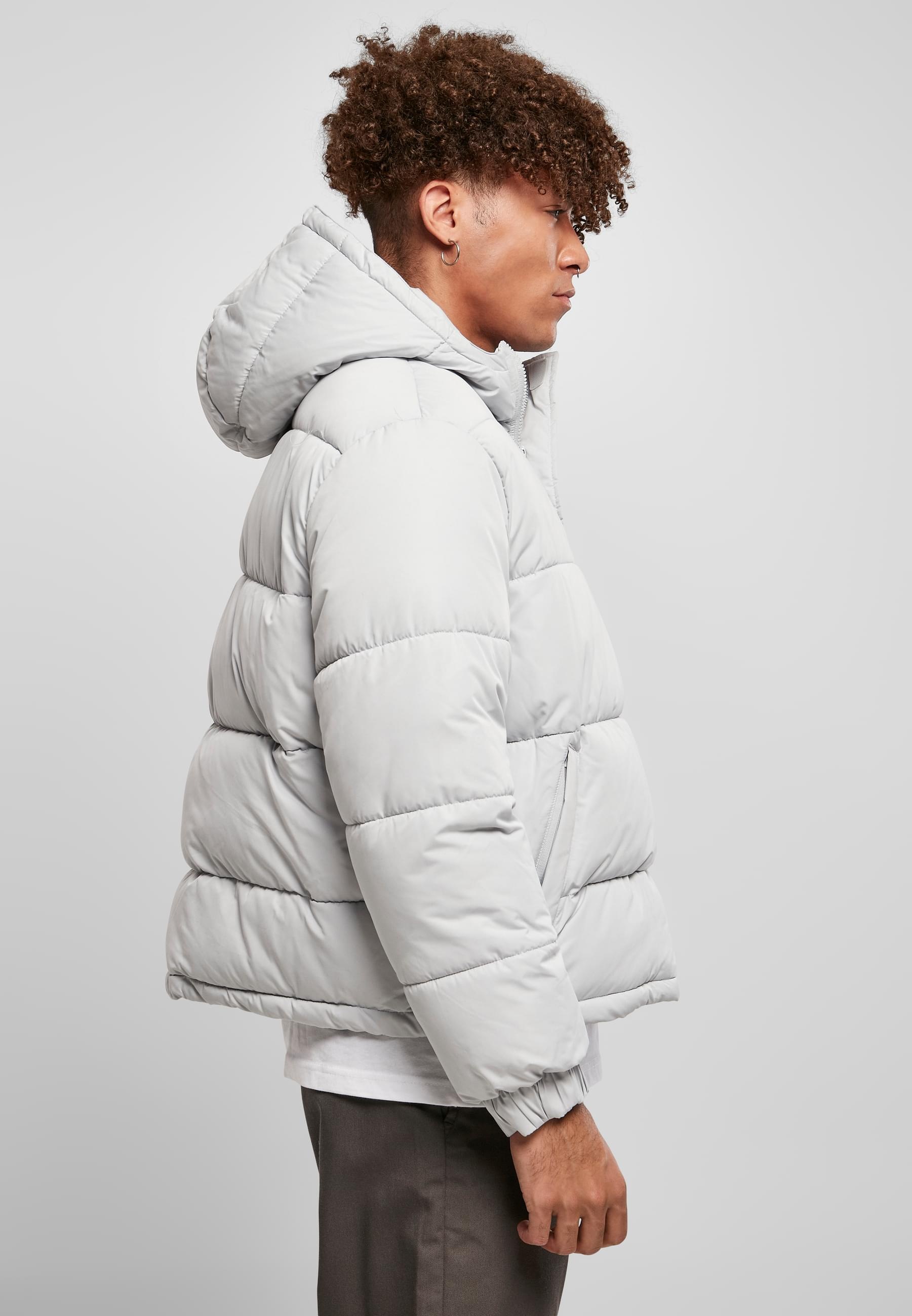 URBAN CLASSICS Winterjacke »Urban Classics Herren Hooded Cropped Pull Over Jacket«, (1 St.), mit Kapuze