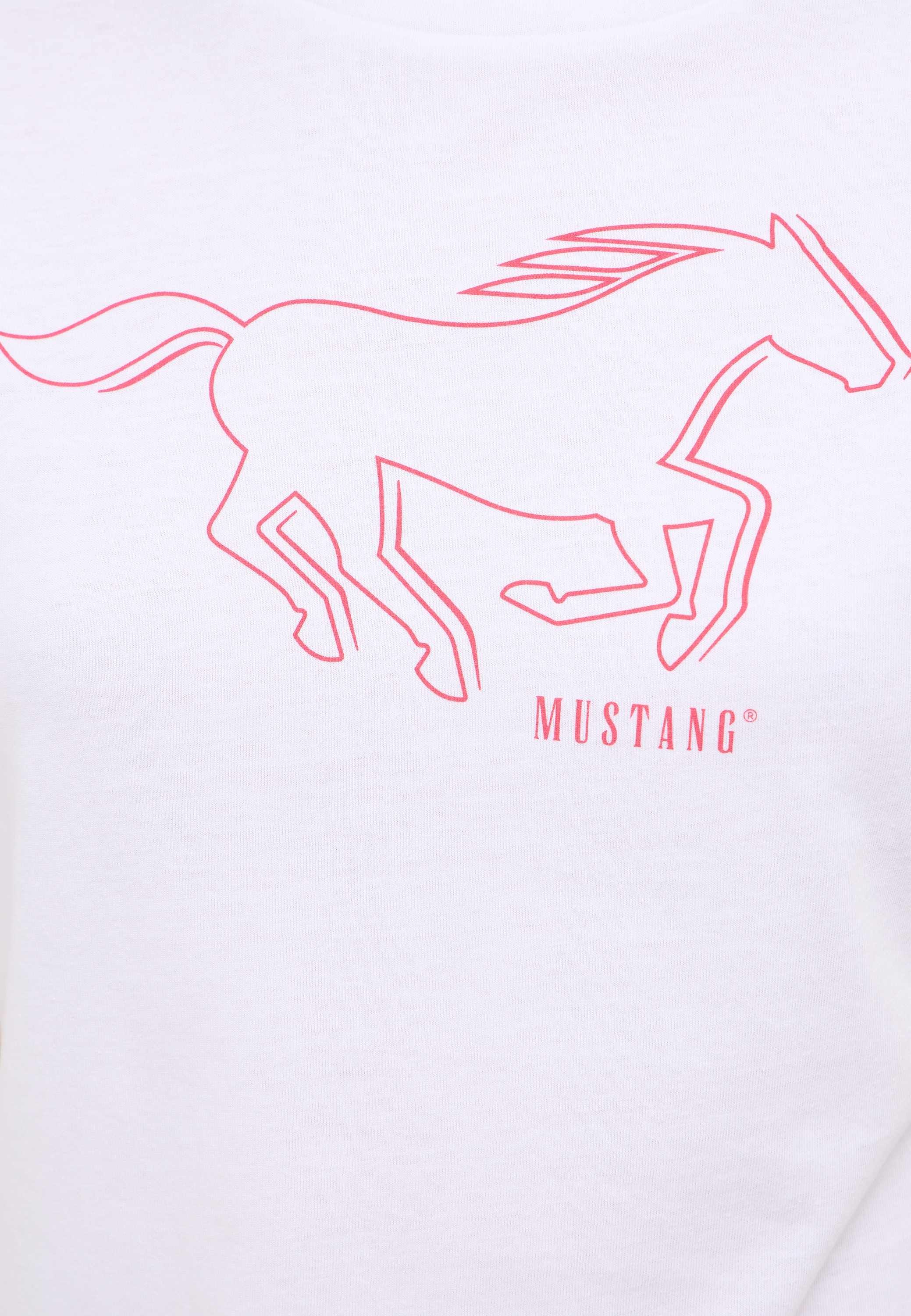 MUSTANG Kurzarmshirt »Damen Style Loa«