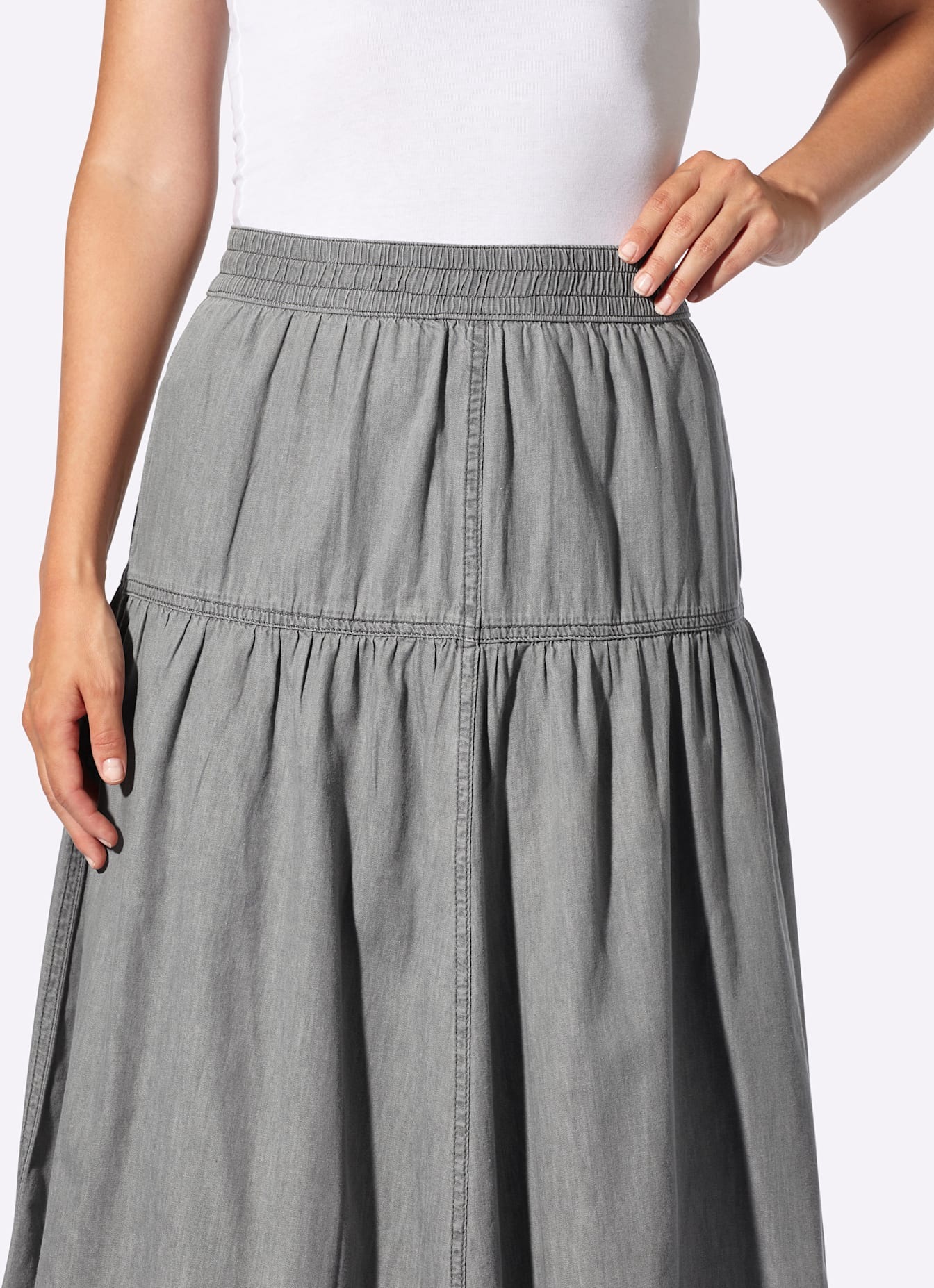 Classic Basics Jeansrock