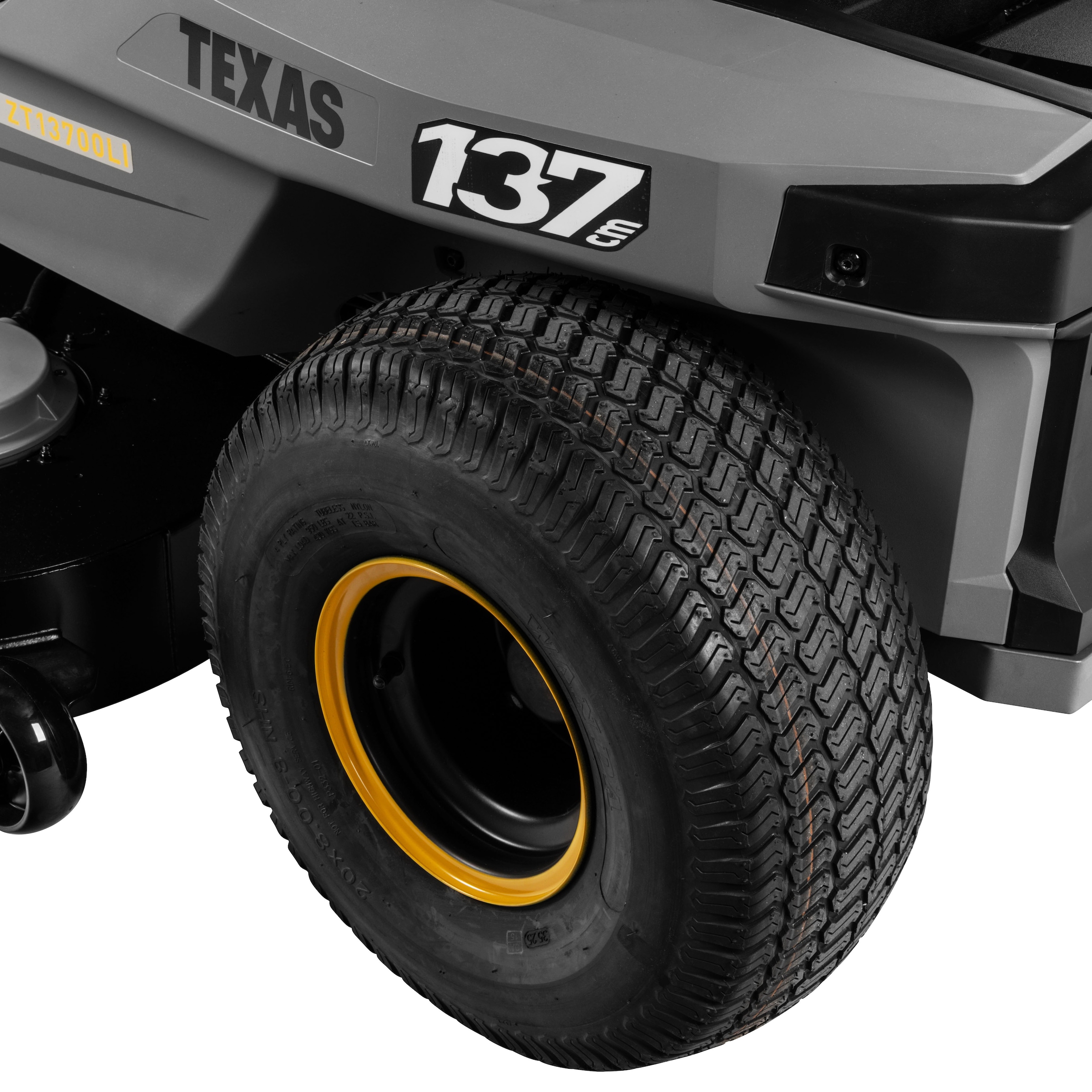 Texas Akku-Rasentraktor »Epsilon ZT13700Li« 72 V Akku, 12 Schnitthöhen
