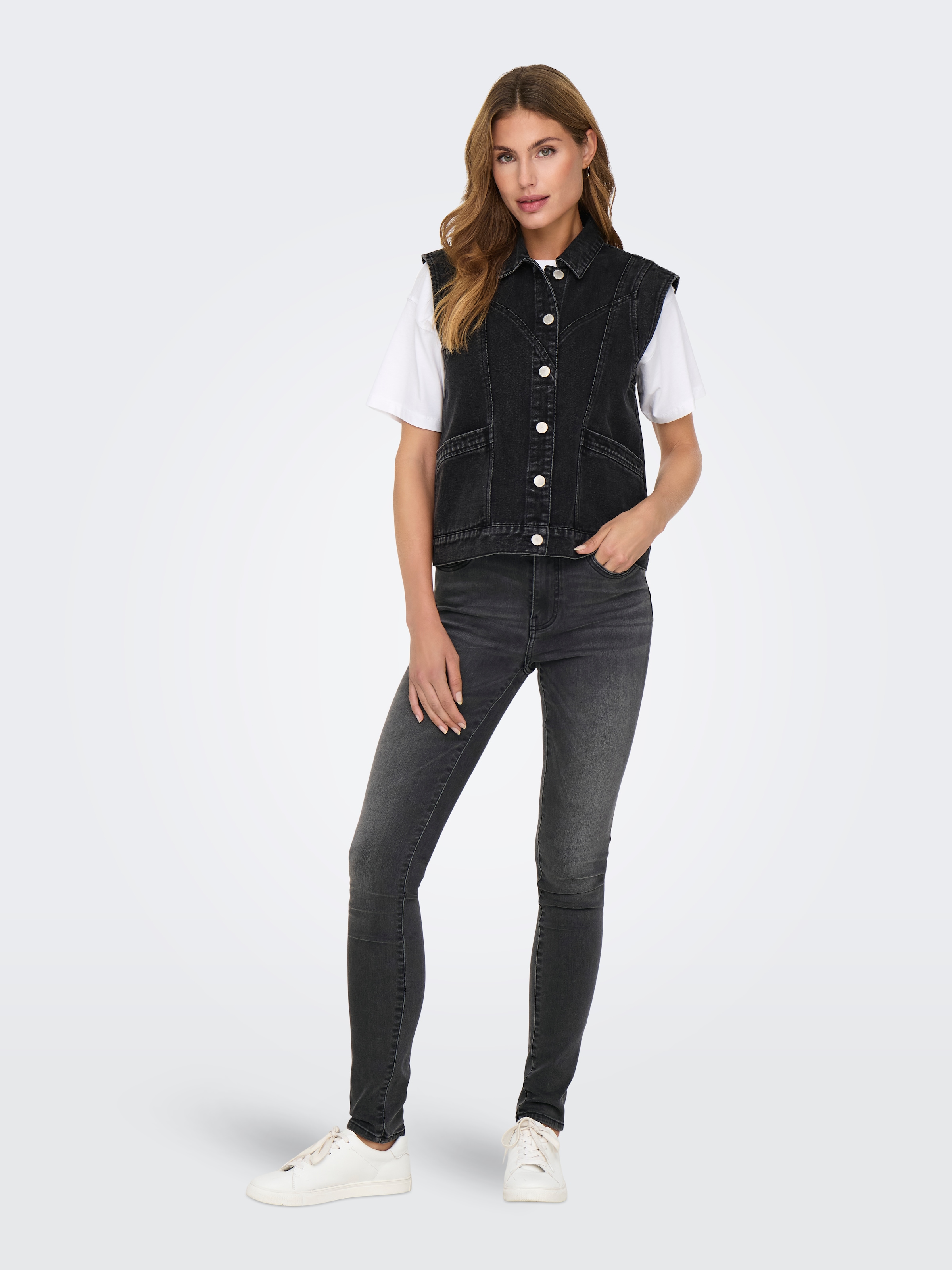 ONLY Skinny-fit-Jeans »ONLPAOLA HW SK ANA DNM X«