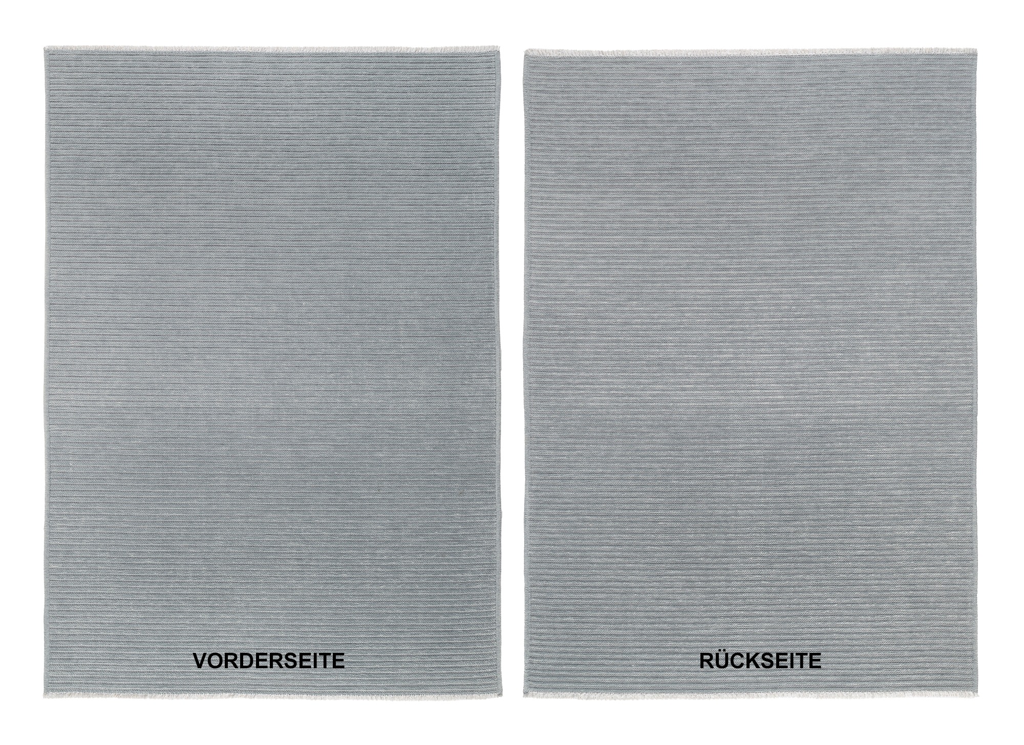 Teppich OCI DIE TEPPICHMARKE "JOKER OF STRIPES", grau, B:80cm H:5mm L:150cm, Polyester, Teppiche, Teppich, Wendeteppich, weiche flache Oberfläche 2