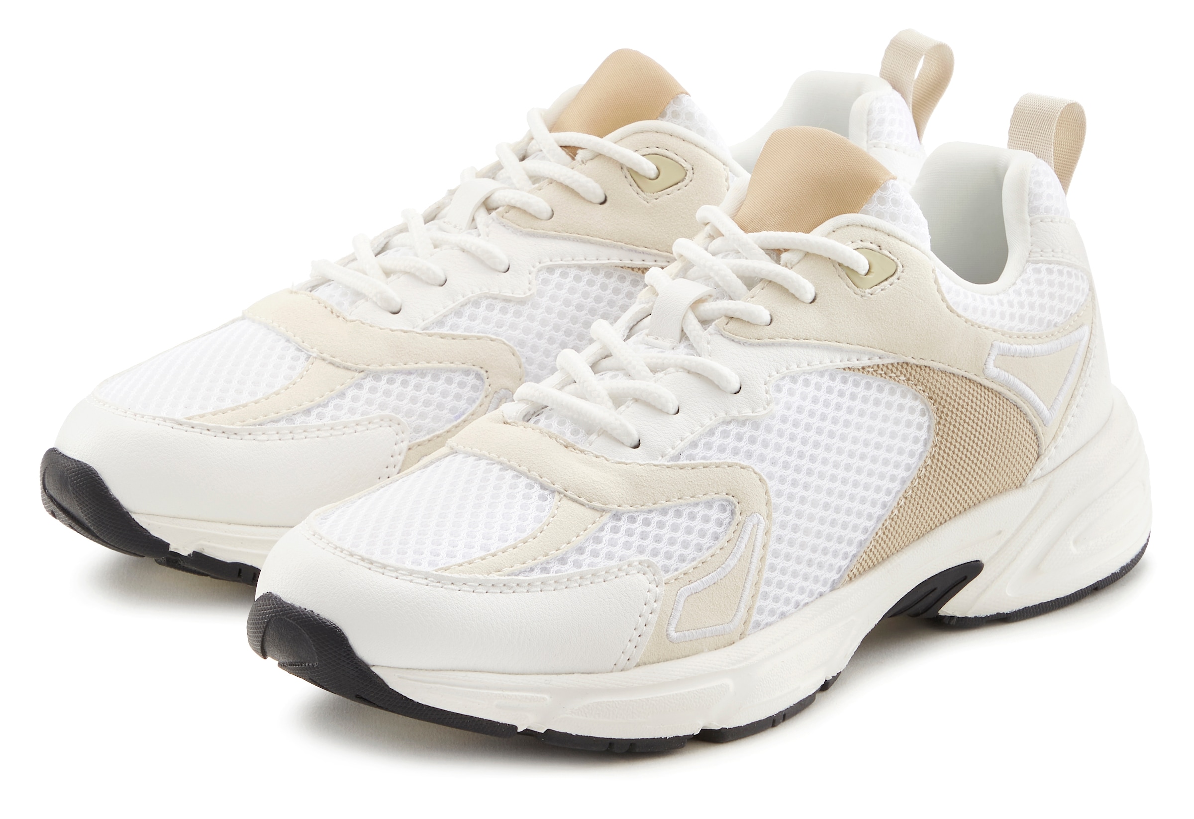 LASCANA Sneaker, Halbschuh, Sportschuh, Schnürhalbschuh leichte Chunky Sohl günstig online kaufen