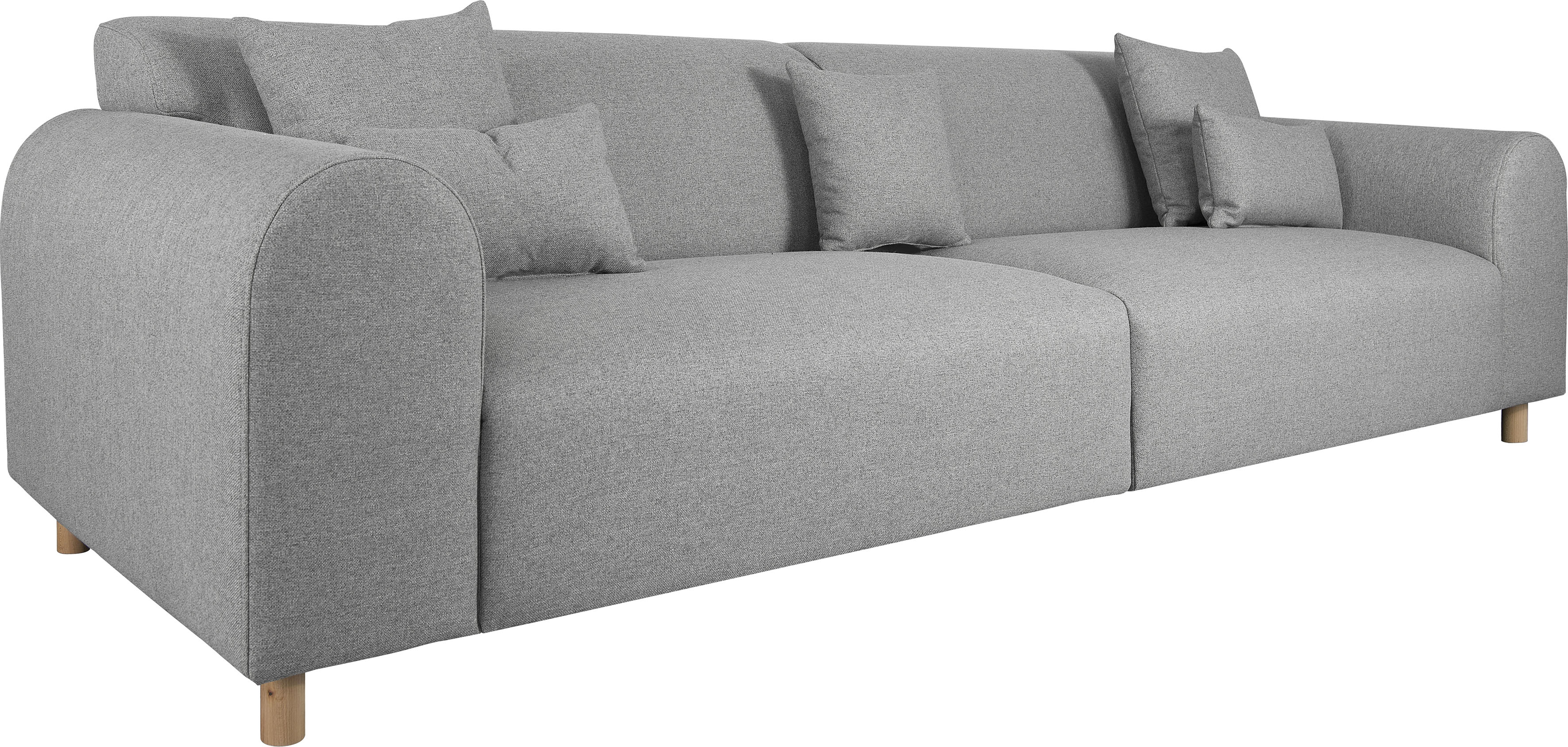 Thumbnail - Home affaire Big-Sofa "Svennis" in 2 Bezugsqualitäten, B/T/H: 314/98/83 cm
